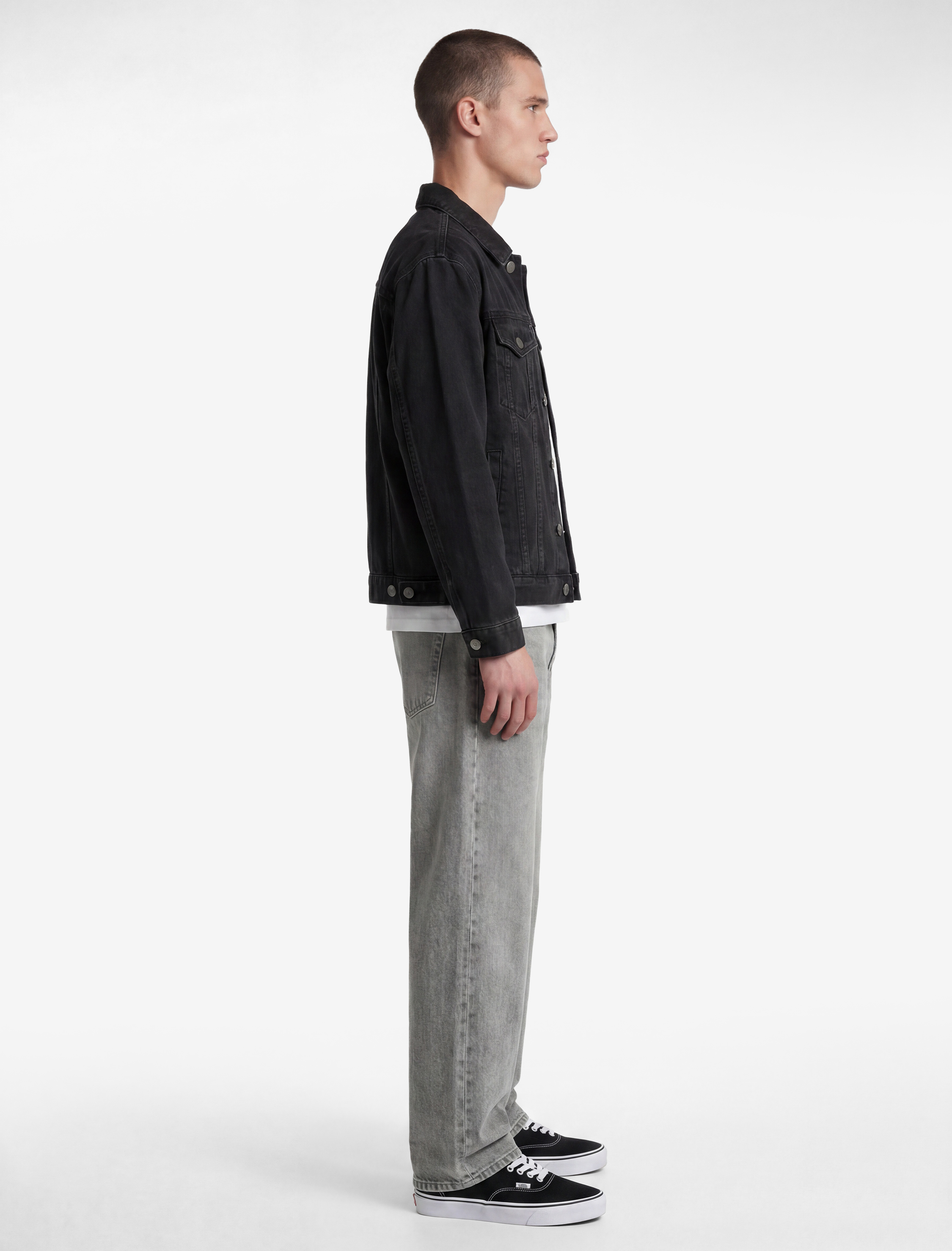   Bol Normal Bel Oversize Pamuklu Baggy Jean Pantolon