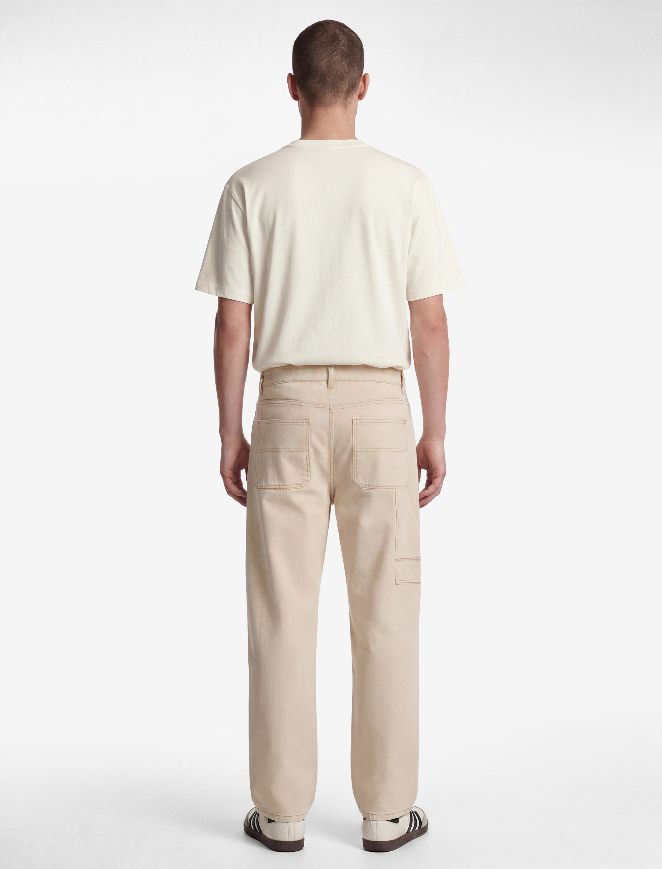   Normal Bel Pamuklu Cepli Rahat Kalıp Barrel Fit Jean Pantolon