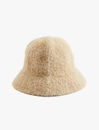 Peluş Bucket Şapka