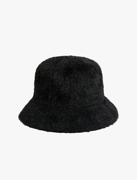 Peluş Bucket Şapka