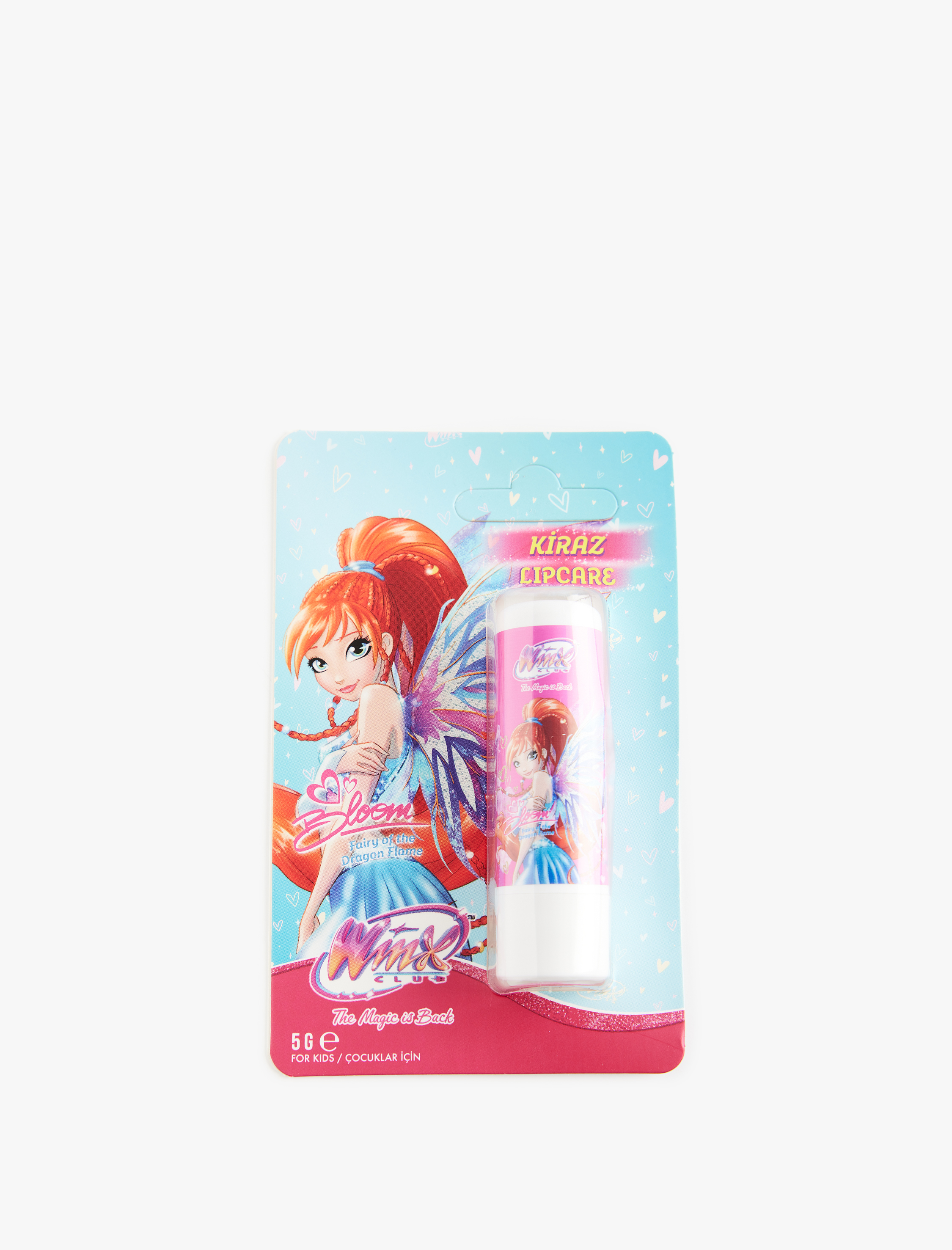  Kadın Winx Club Lisanslı Bloom Karakterli Kiraz Aromalı Dudak Bakım Kremi