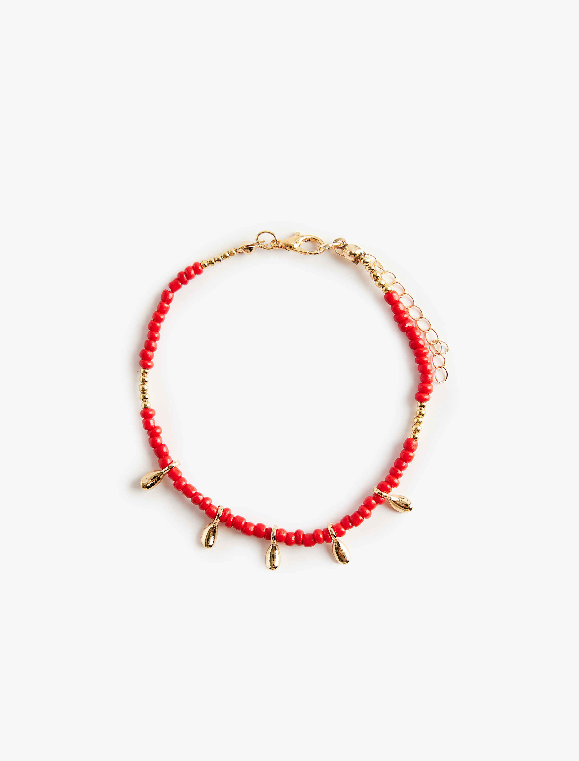  Kadın Charm Detaylı Boncuklu Bileklik