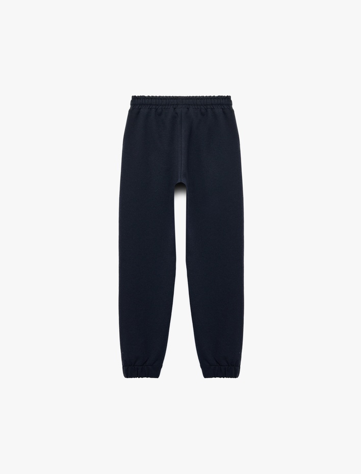 Erkek Çocuk Beli Lastikli Cepli Basic Jogger Eşofman Altı