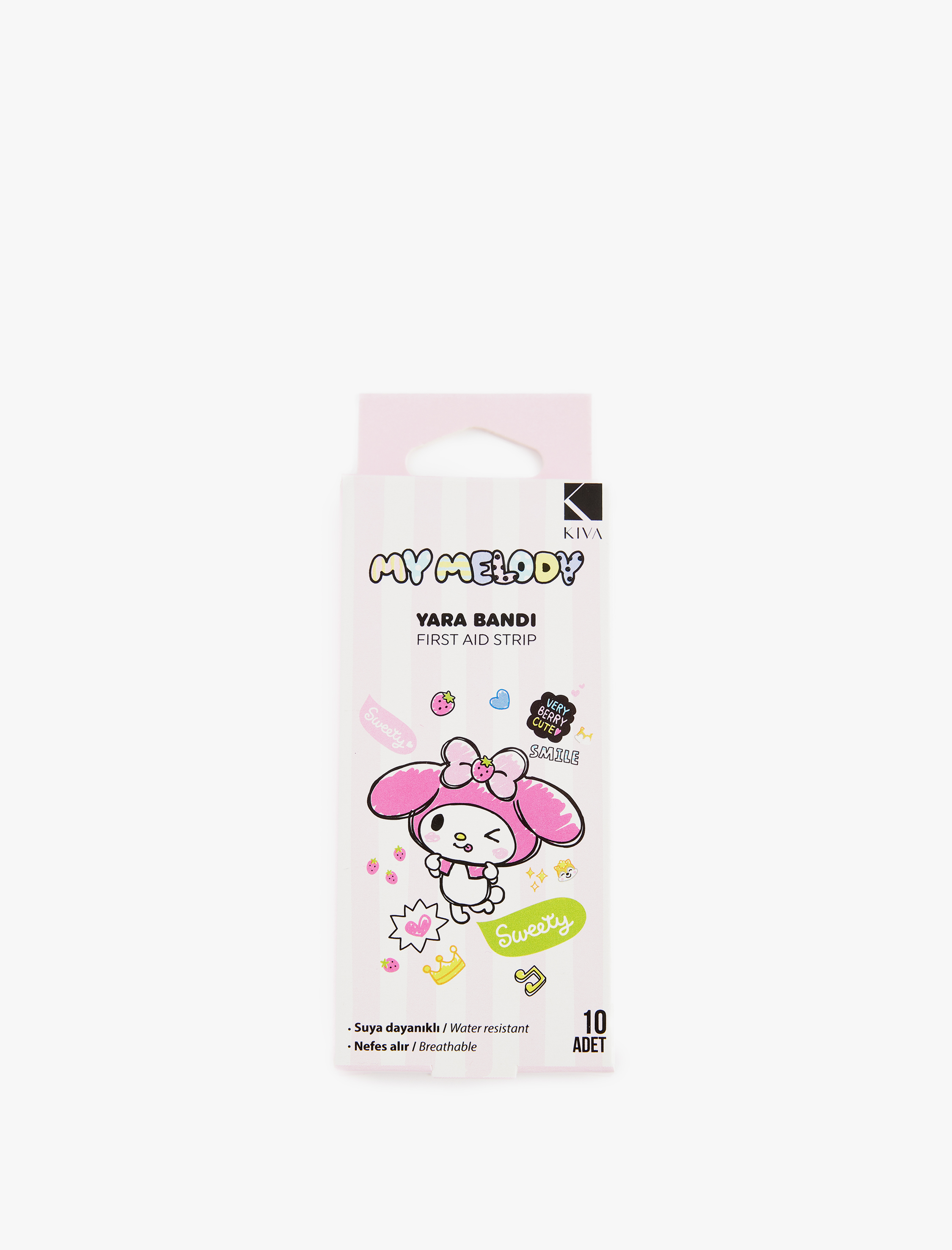  Kız Çocuk My Melody Lisanslı Yara Bandı