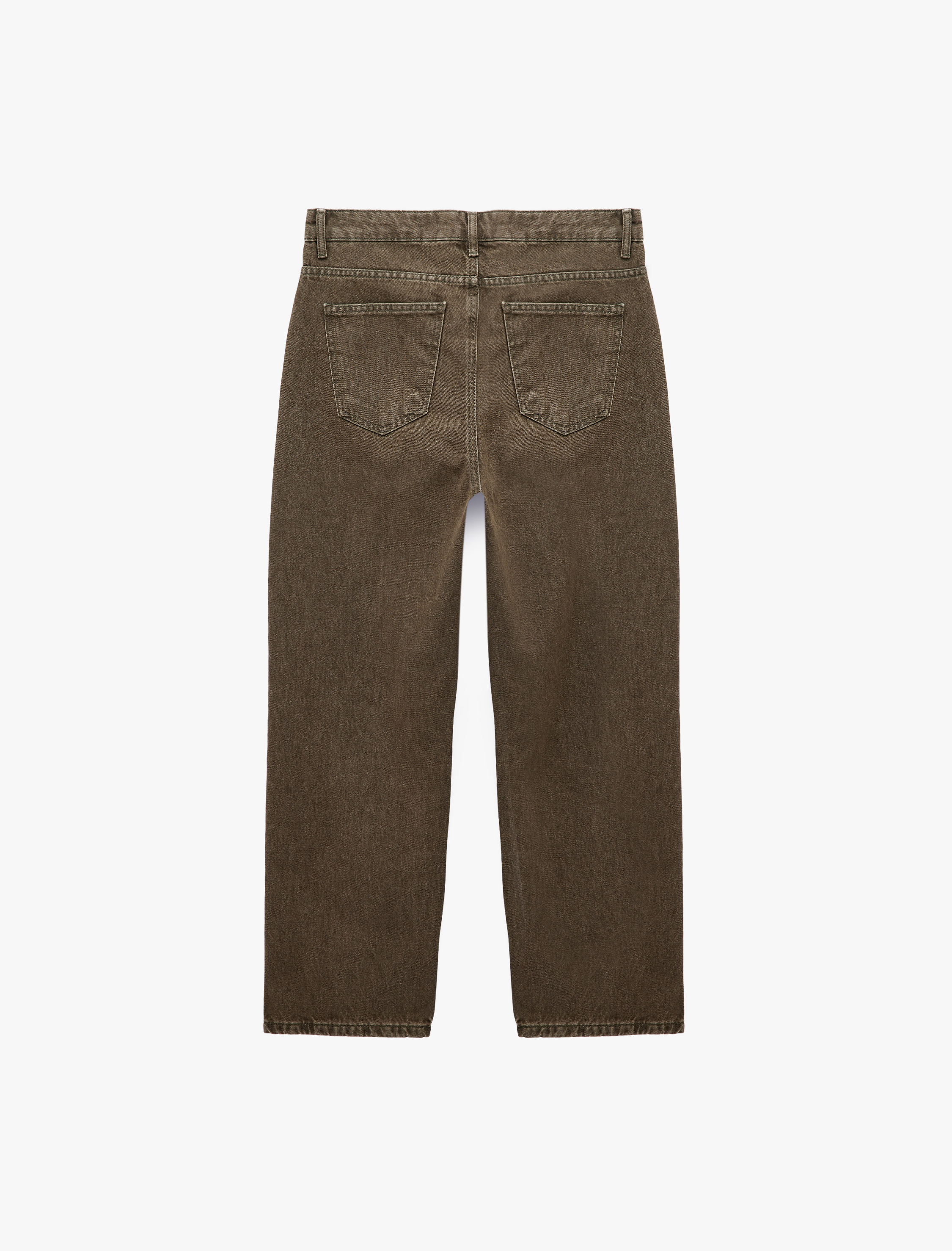   Pamuklu Bol Normal Bel Oversize Baggy Jean Pantolon