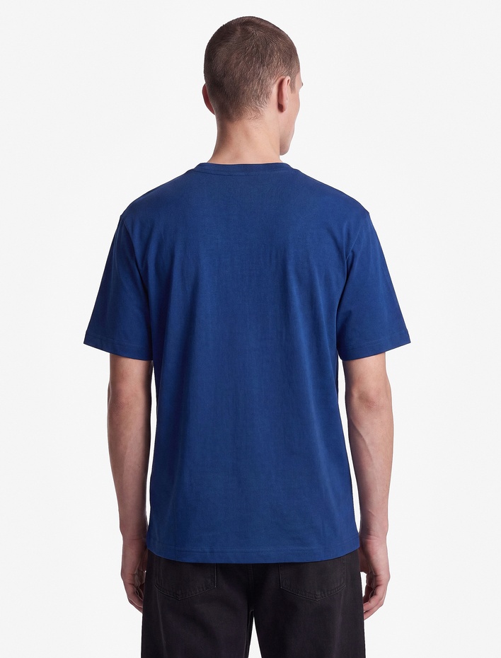  Kısa Kollu Bisiklet Yaka Pamuklu Basic Oversize Tişört
