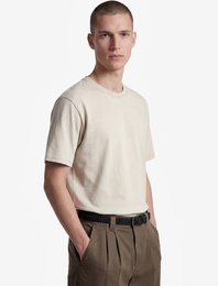 Pamuklu Kısa Kollu Regular Fit Bisiklet Yaka Basic Tişört
