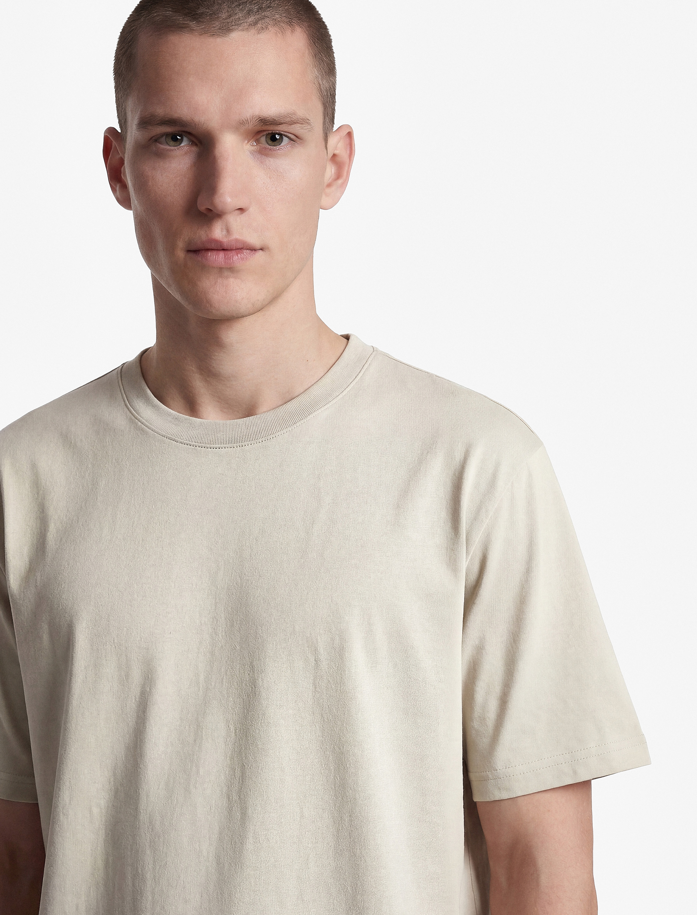   Pamuklu Kısa Kollu Regular Fit Bisiklet Yaka Basic Tişört