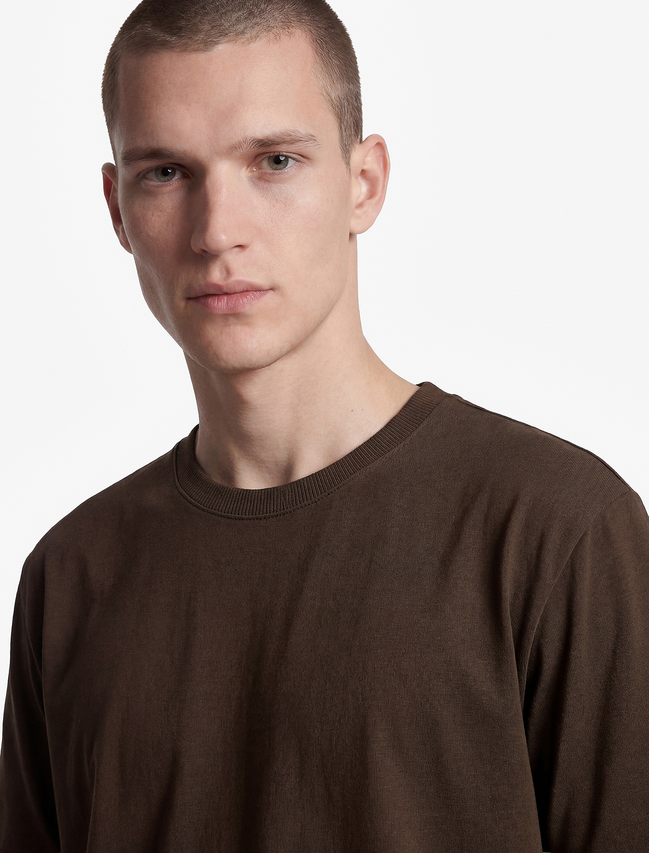   Regular Fit Kısa Kollu Bisiklet Yaka Pamuklu Basic Tişört
