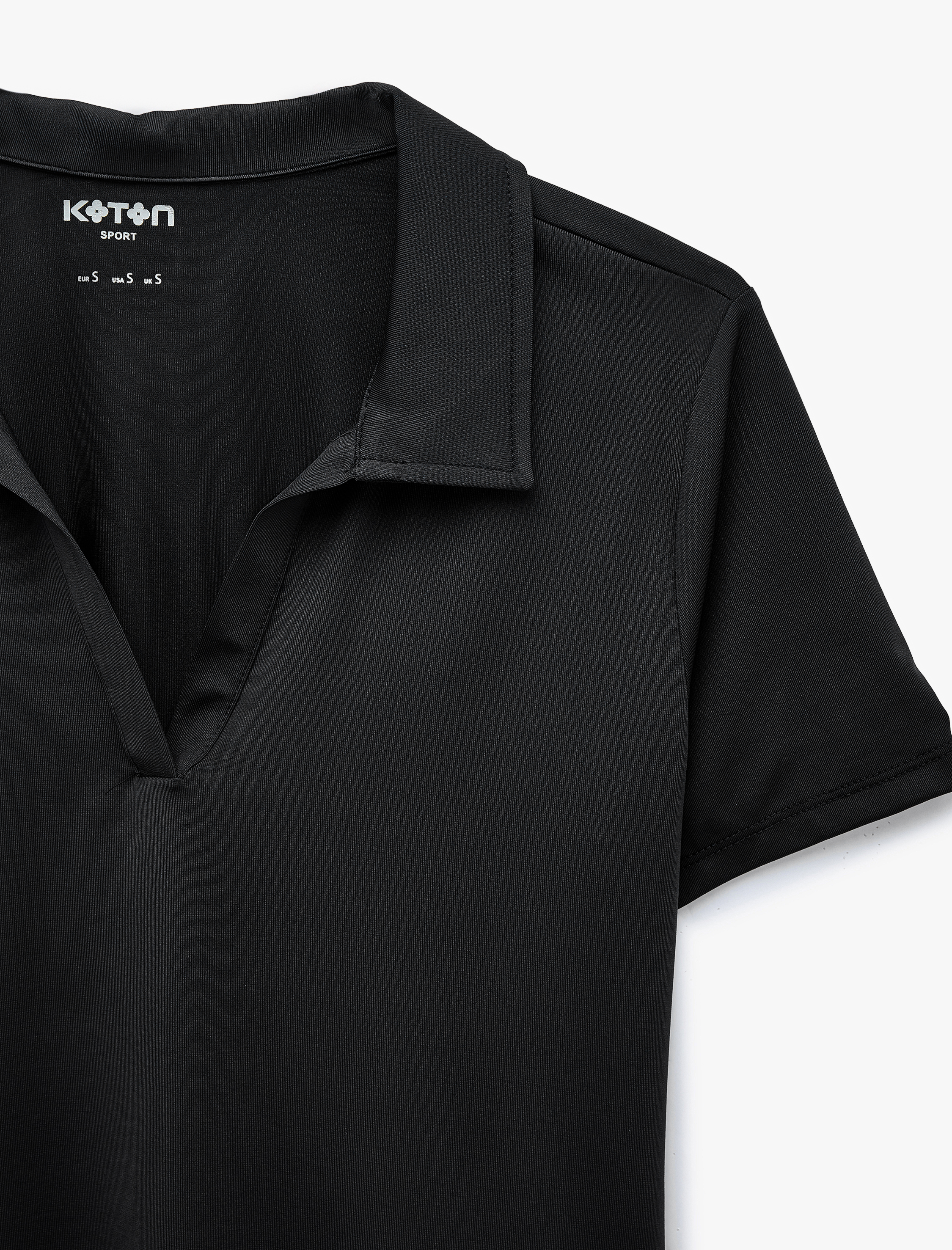   Slim Fit Kısa Kollu Polo Yaka Spor Tişört