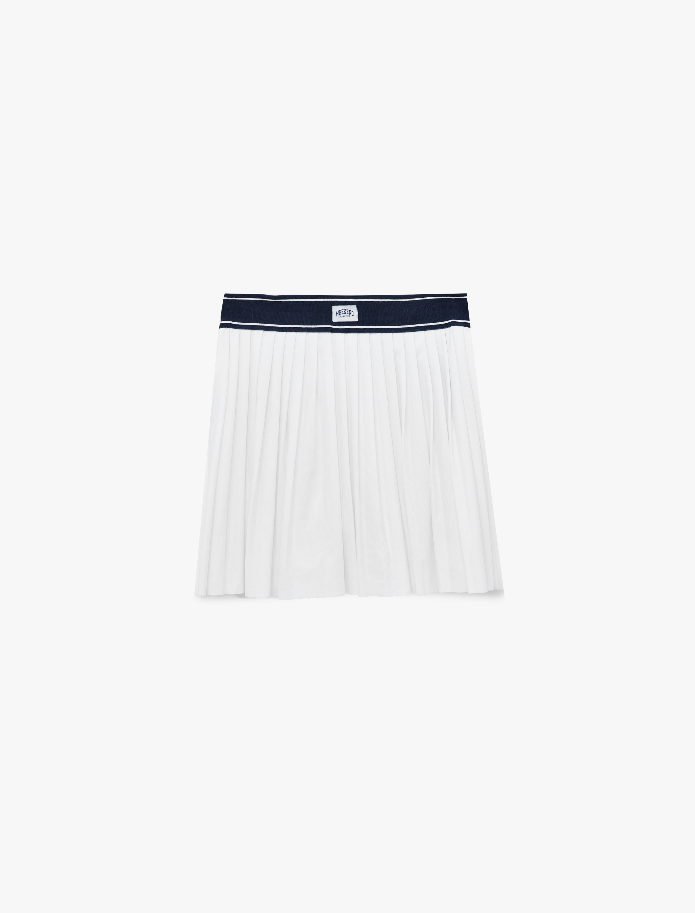   Slim Fit Etiket Detaylı Mini Şortlu Tenis Eteği