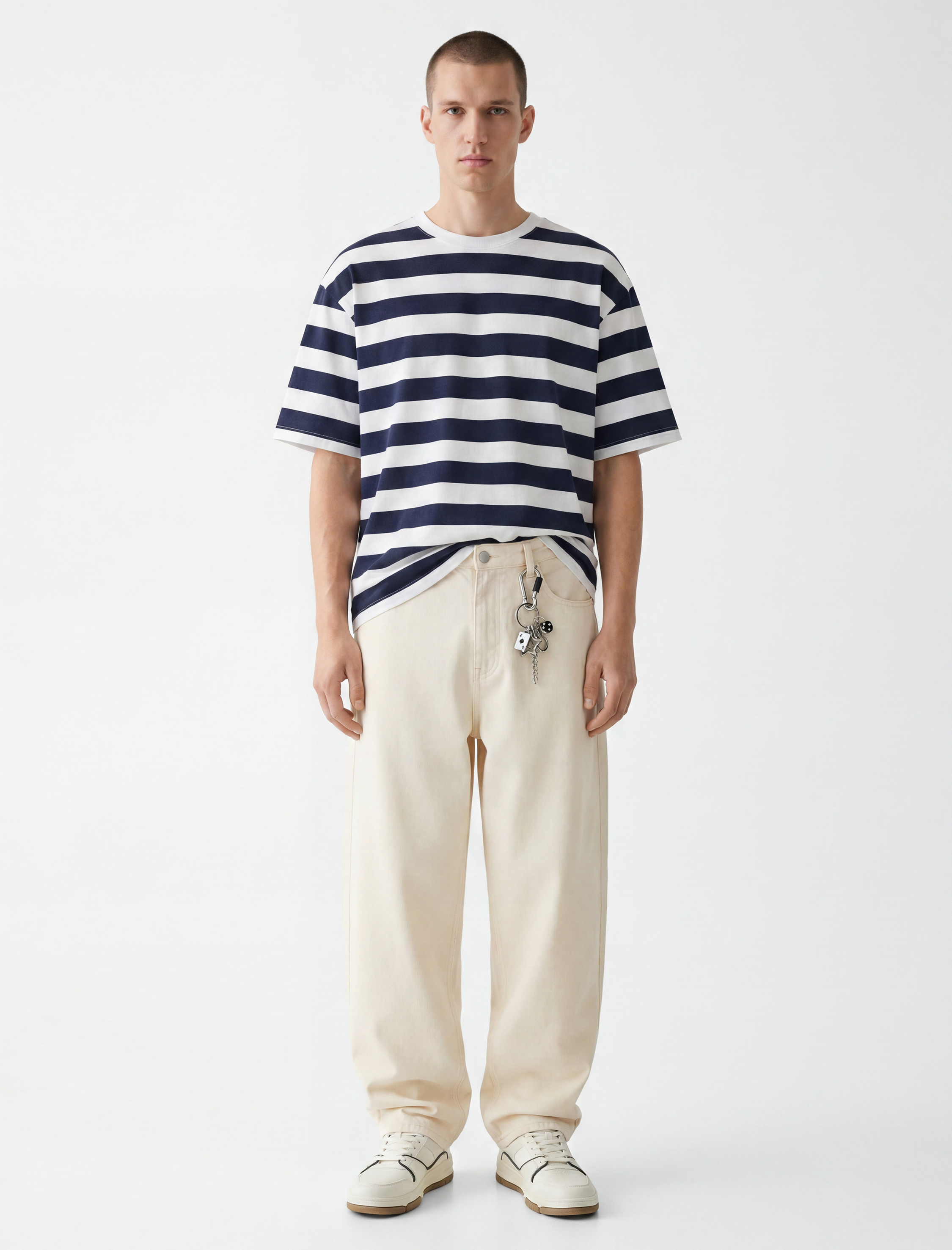   Pamuklu Bol Normal Bel Cepli Oversize Barrel Fit Jean Pantolon