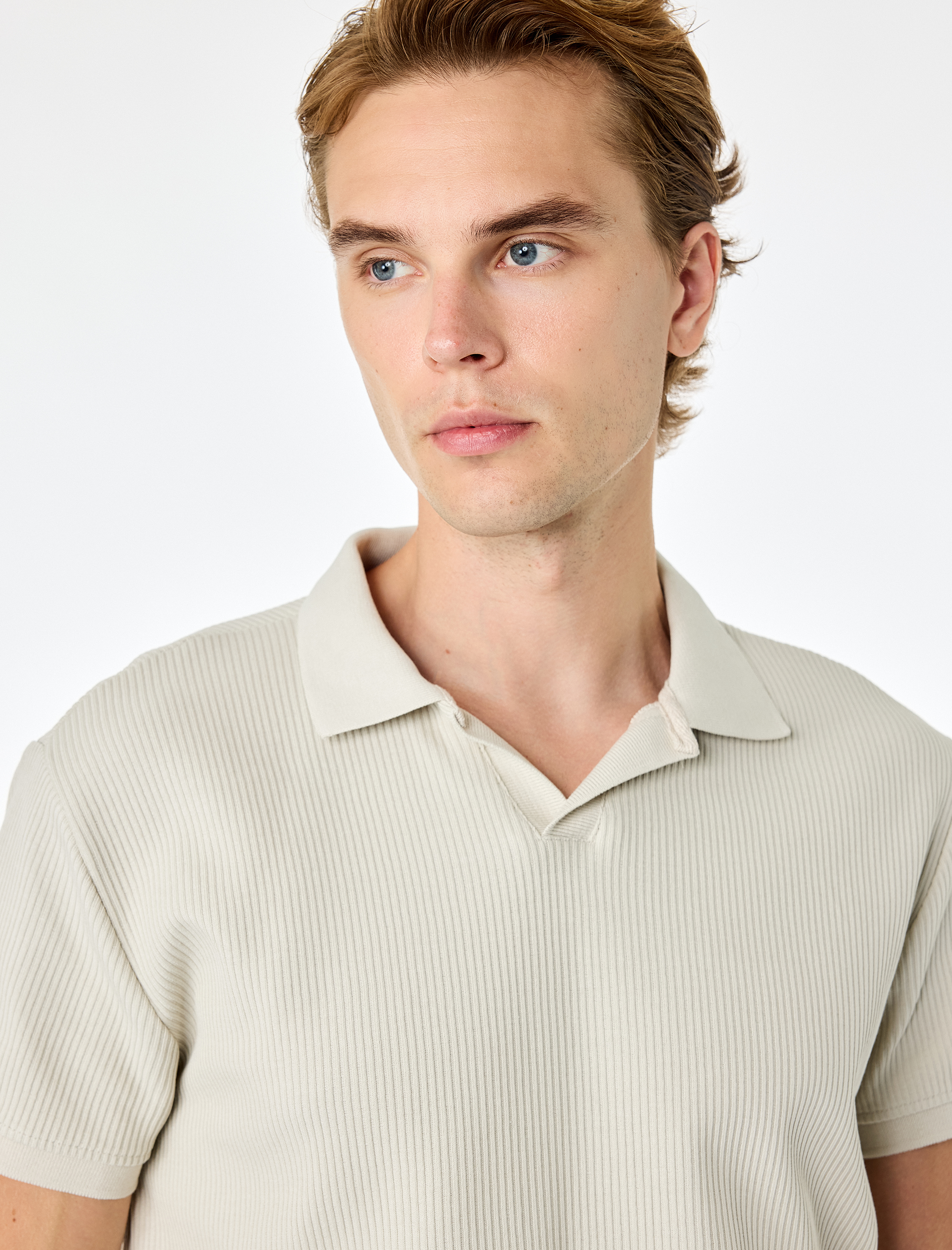   Regular Fit Pamuklu Kısa Kollu Basic Polo Yaka Tişört