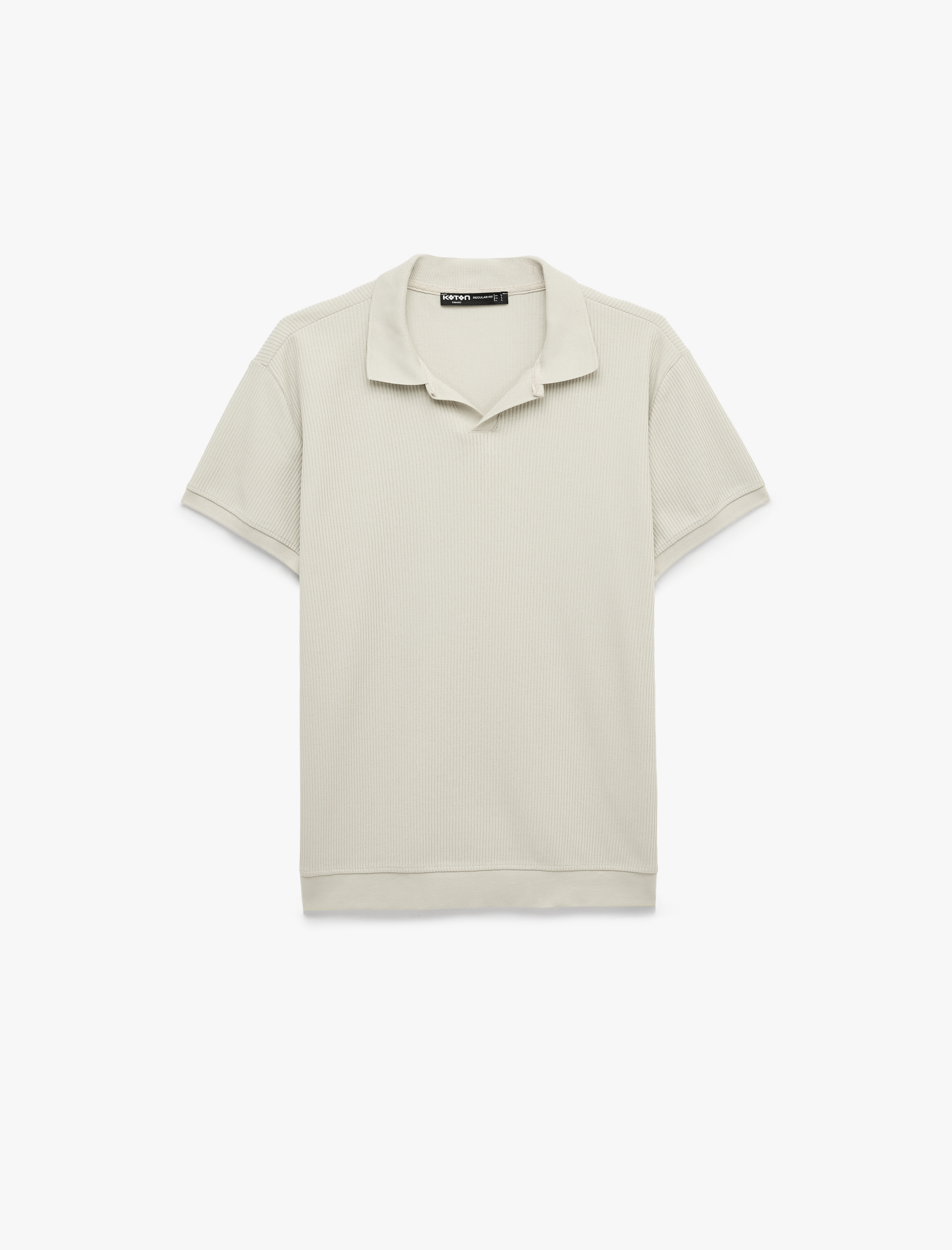   Regular Fit Pamuklu Kısa Kollu Basic Polo Yaka Tişört