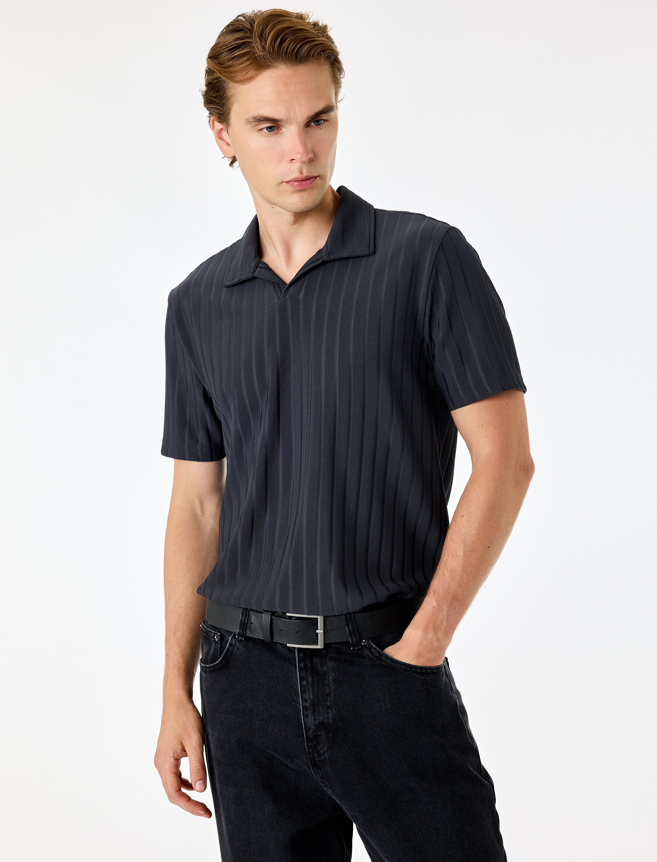   Regular Fit Kısa Kollu Polo Yaka Tişört