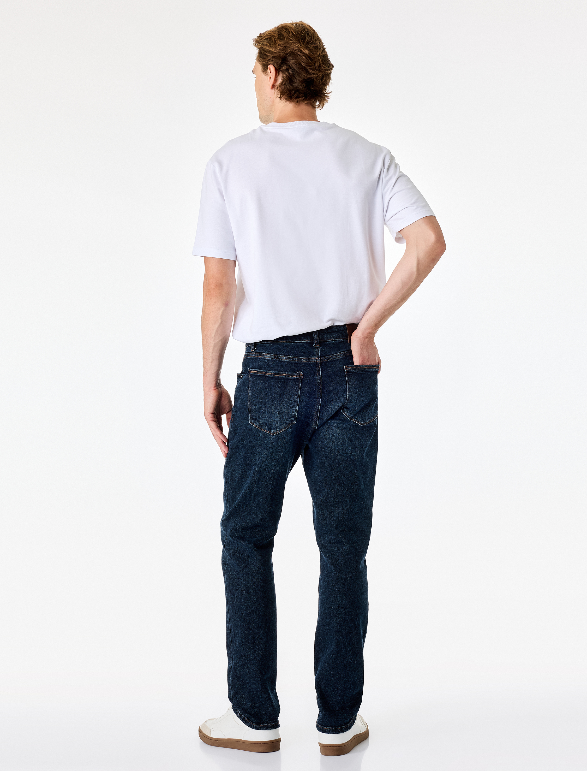   Normal Bel Pamuklu Slim Fit Jean - Brad Jean