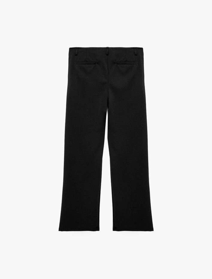  Cepli Scuba Kumaş Straight Fit Pantolon