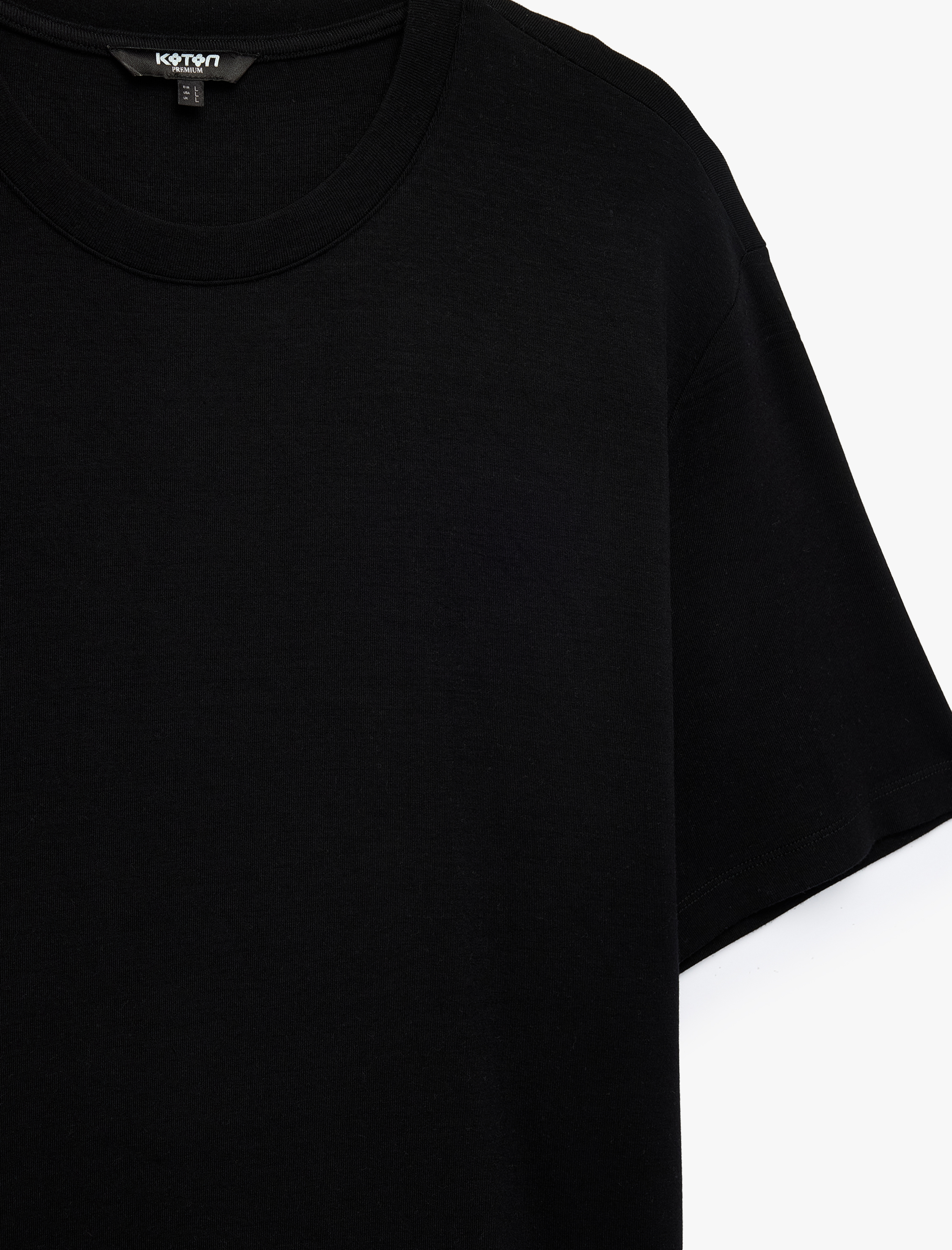   Slim Fit Kısa Kollu Bisiklet Yaka Basic Tişört