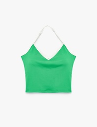 İnce Askılı Biyeli Slim Fit Atlet