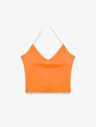 İnce Askılı Biyeli Slim Fit Atlet
