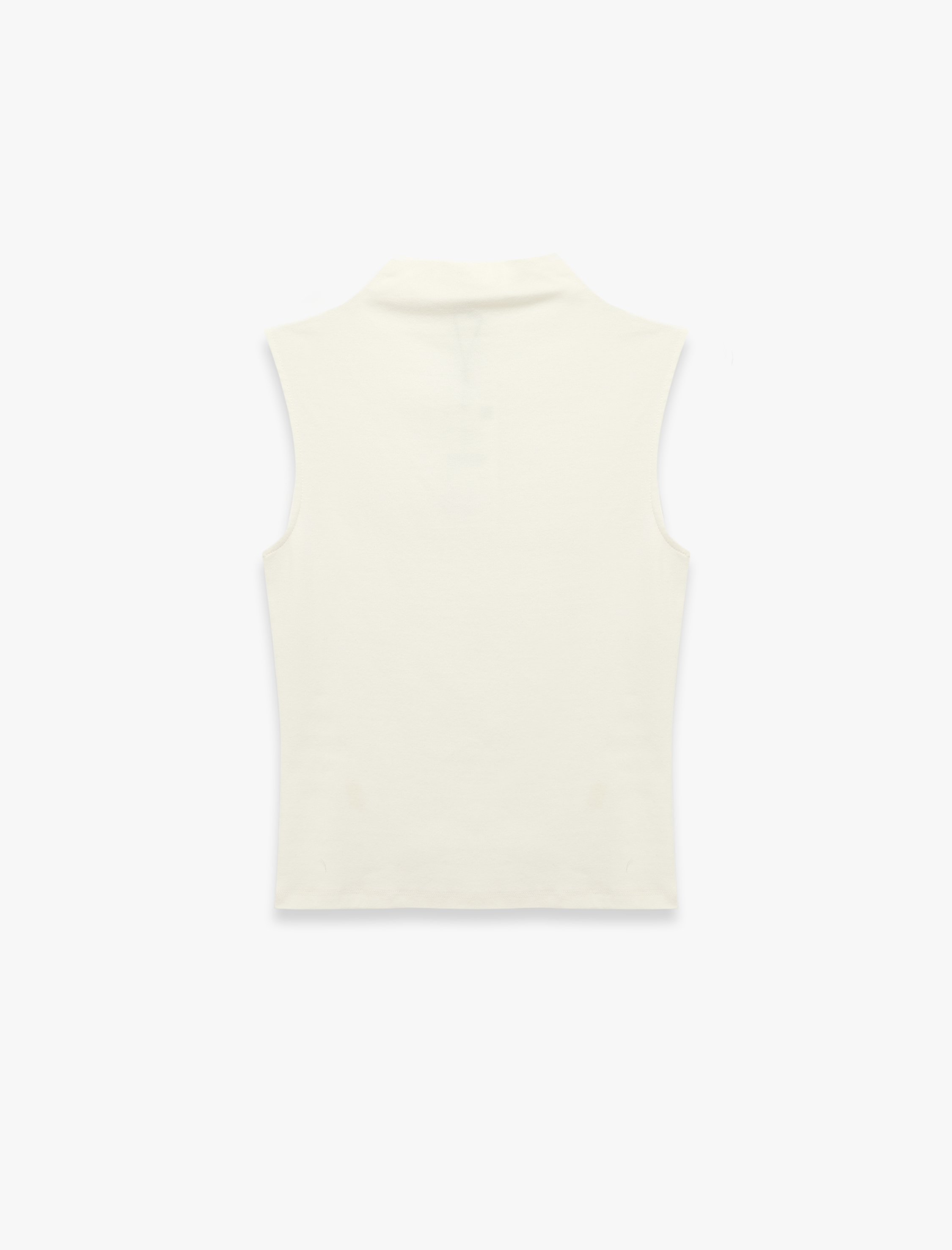   Pamuklu Dik Yaka Slim Fit Kolsuz Body