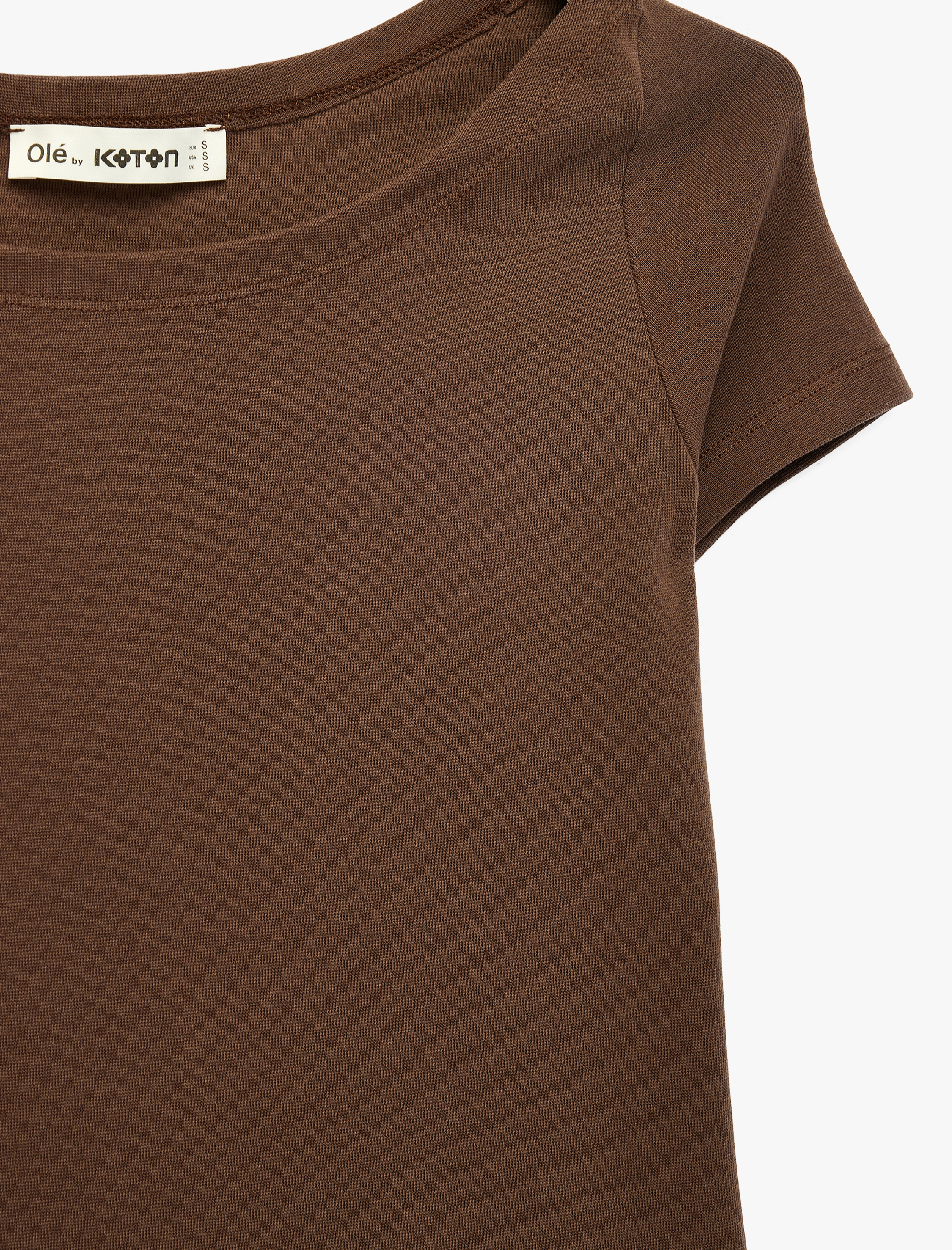   Pamuklu Kısa Kollu Hakim Yaka Slim Fit Tişört