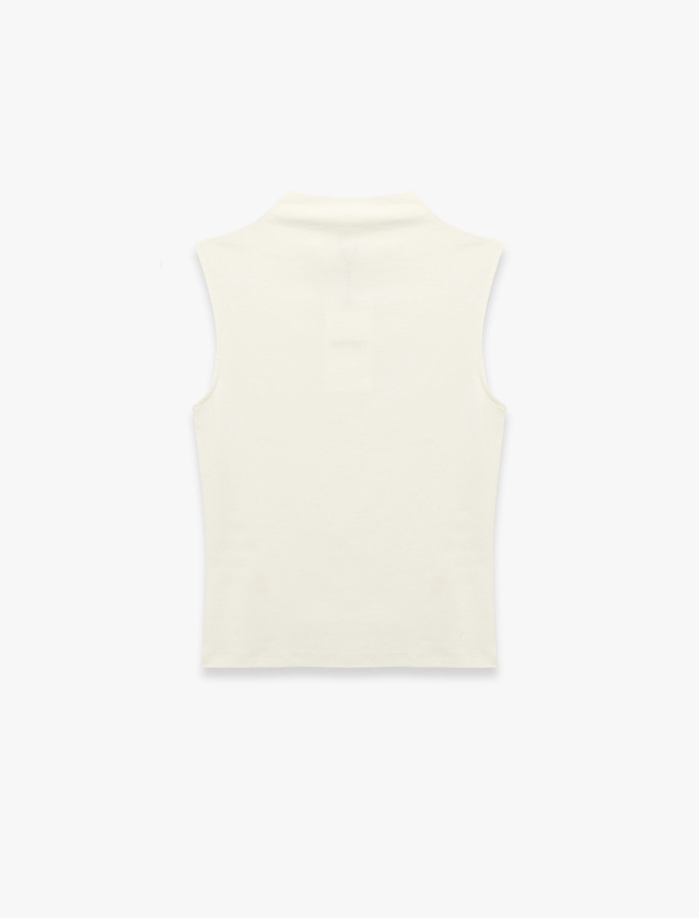   Pamuklu Dik Yaka Slim Fit Kolsuz Body