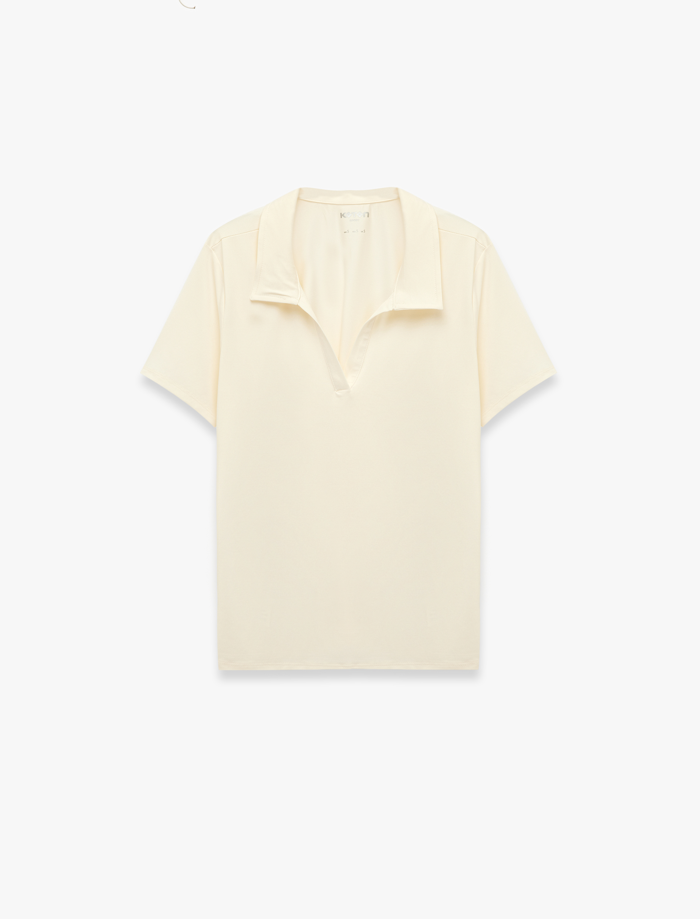   Slim Fit Kısa Kollu Polo Yaka Spor Tişört