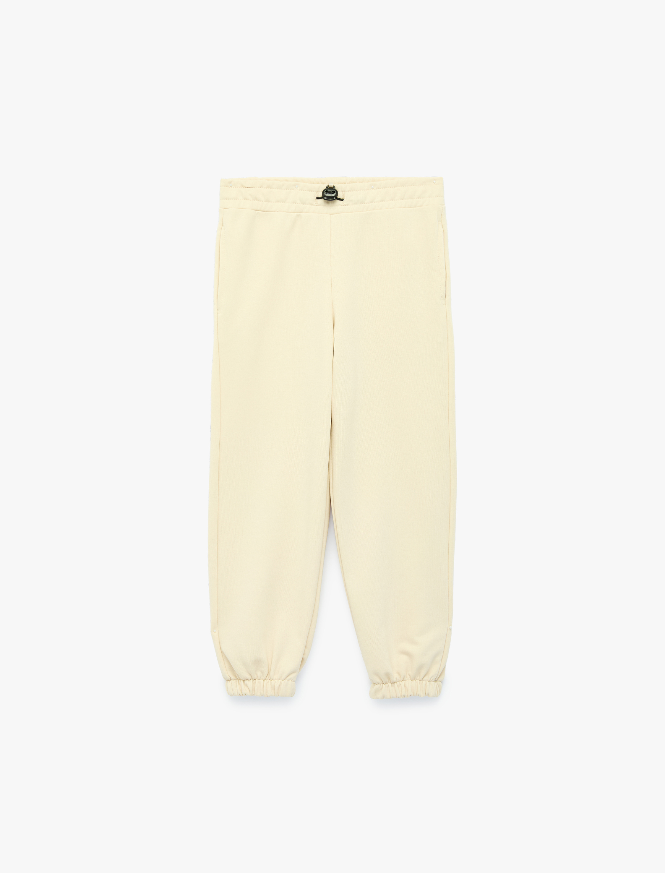  Erkek Çocuk Beli Lastikli Cepli Basic Oversize Jogger Eşofman Altı