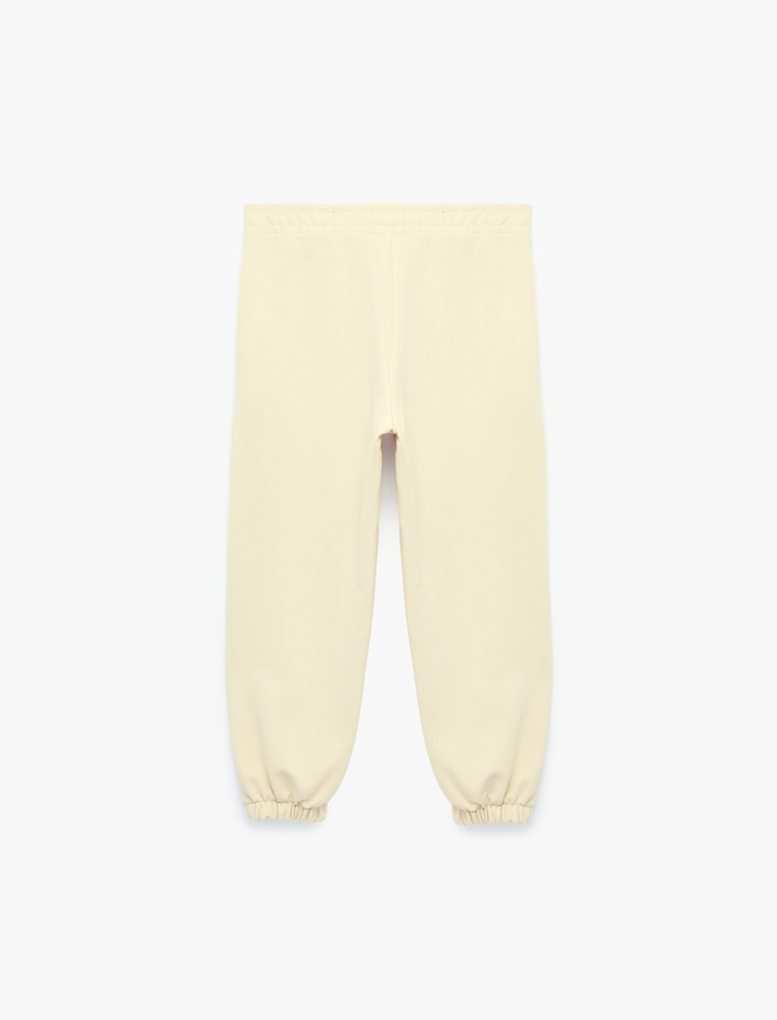 Erkek Çocuk Beli Lastikli Cepli Basic Oversize Jogger Eşofman Altı
