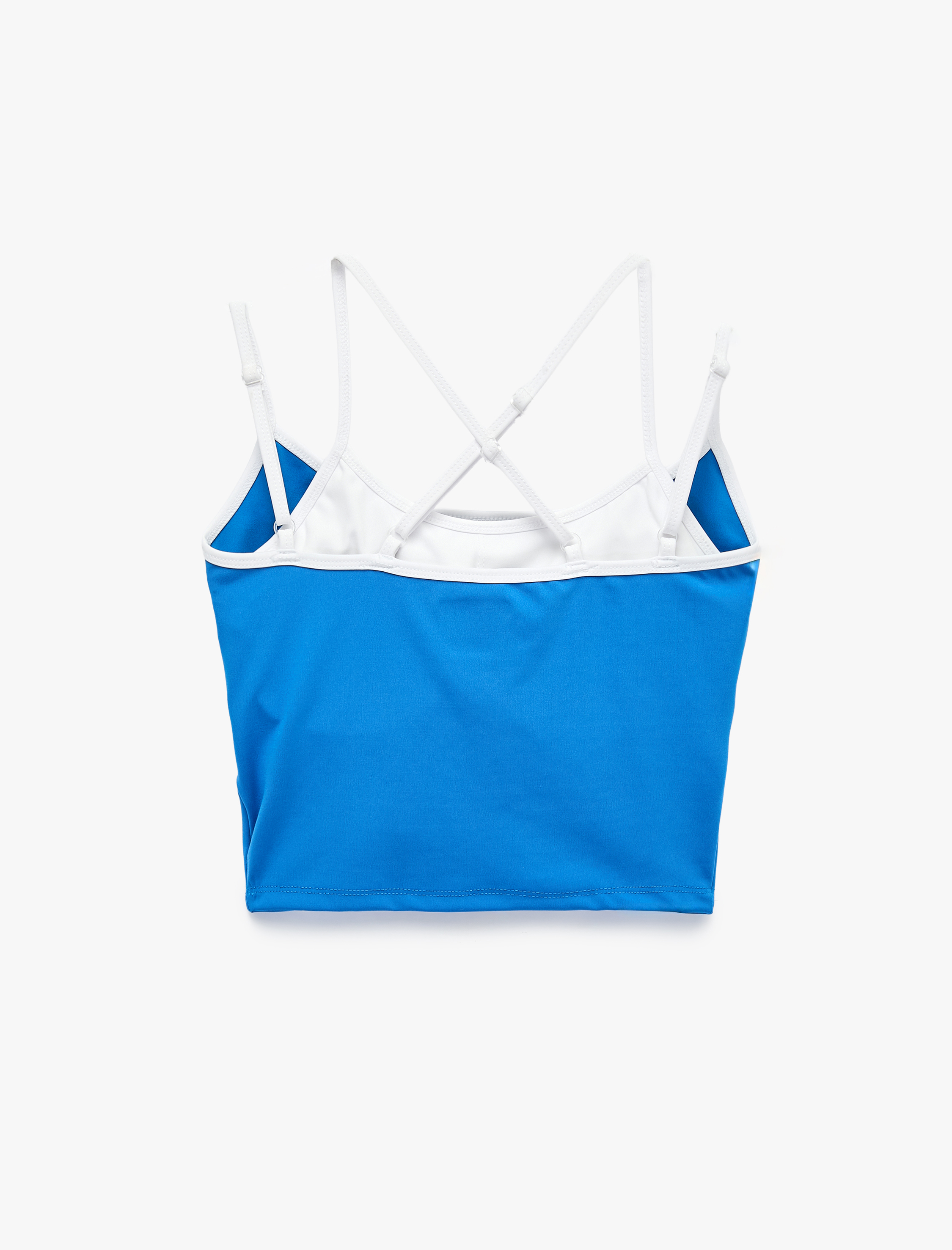   Slim Fit U Yaka Kolsuz Spor Atlet