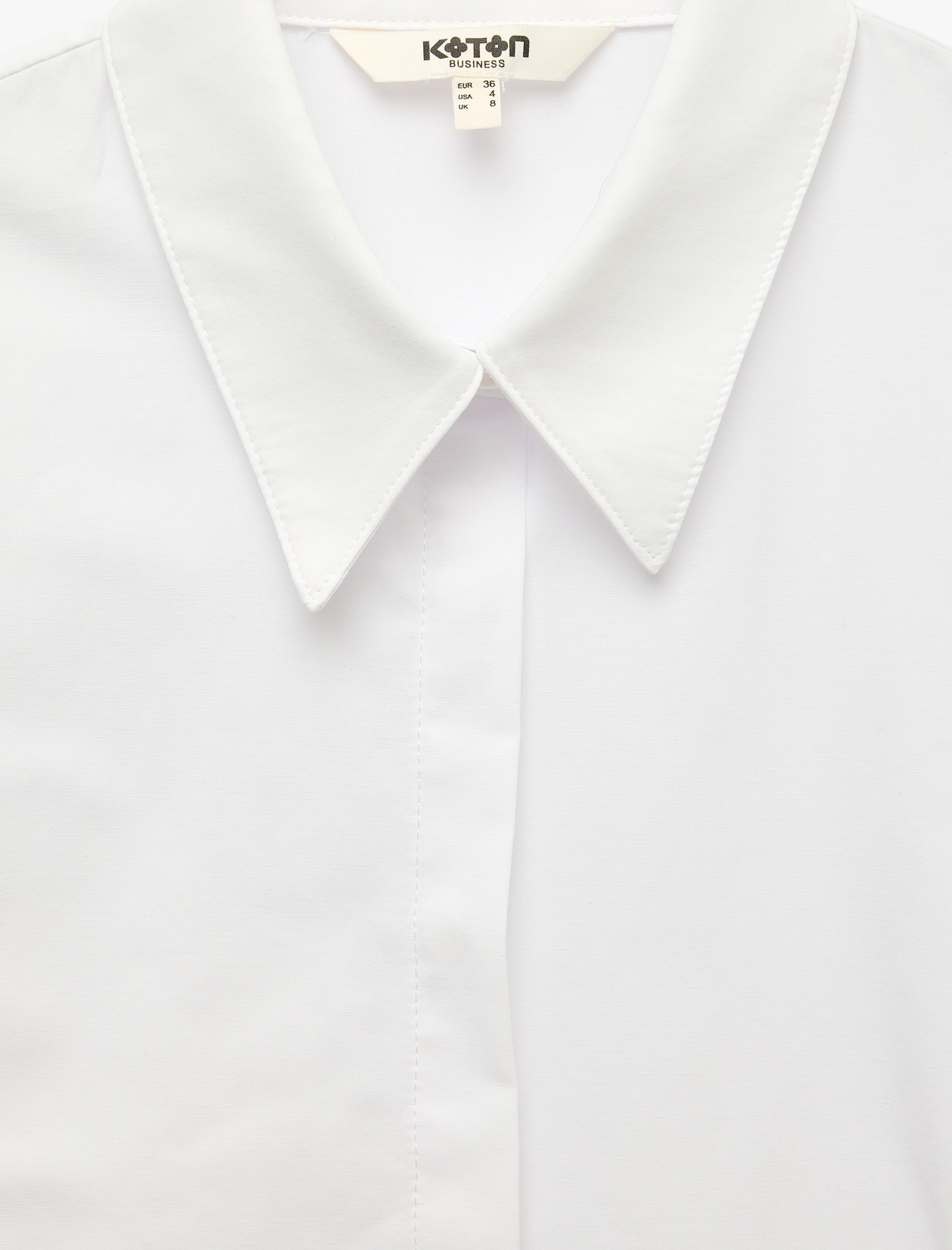   Regular Fit Klasik Yaka Uzun Kollu Poplin Gömlek