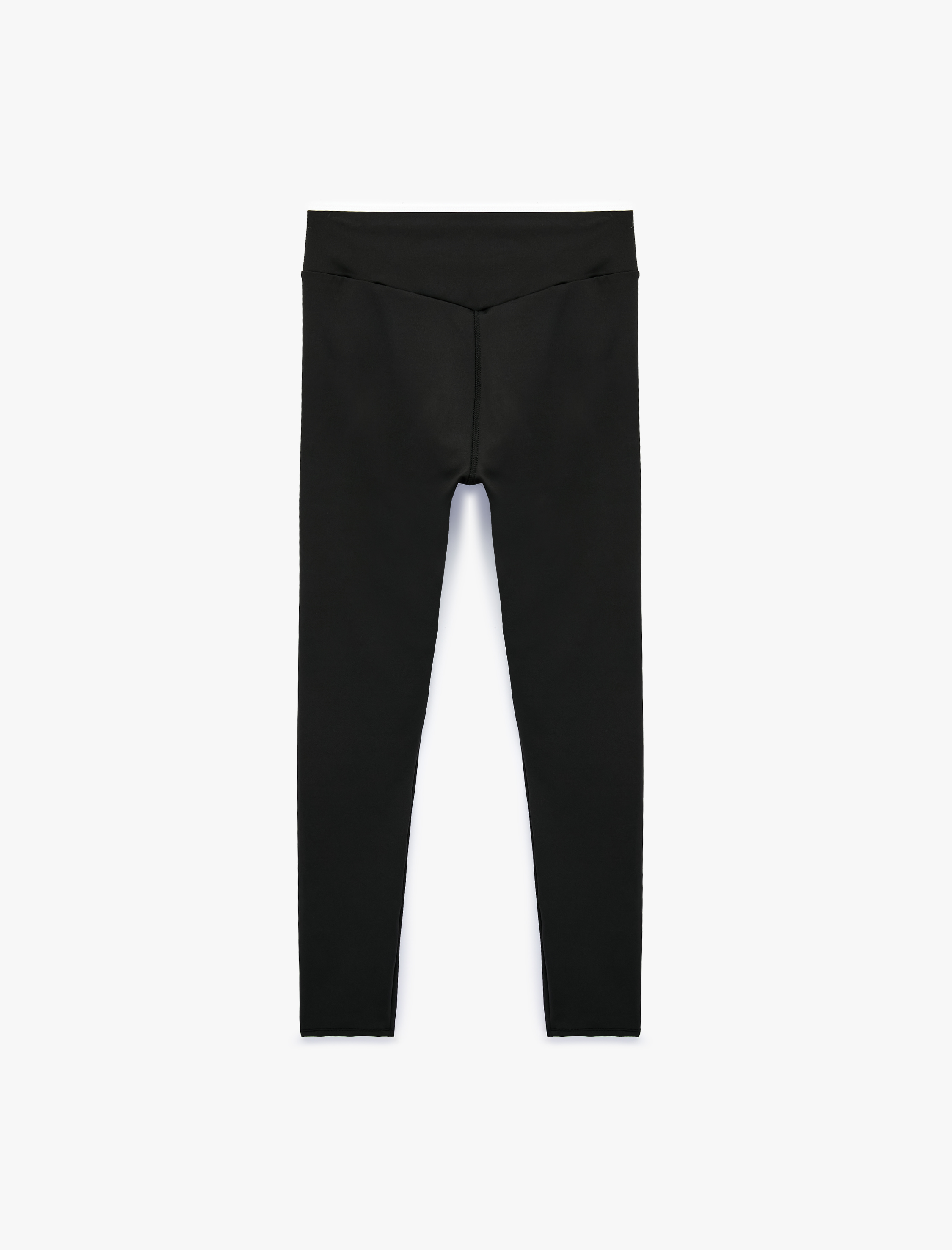   Yüksek Bel Kemer Detaylı Slim Fit Spor Tayt
