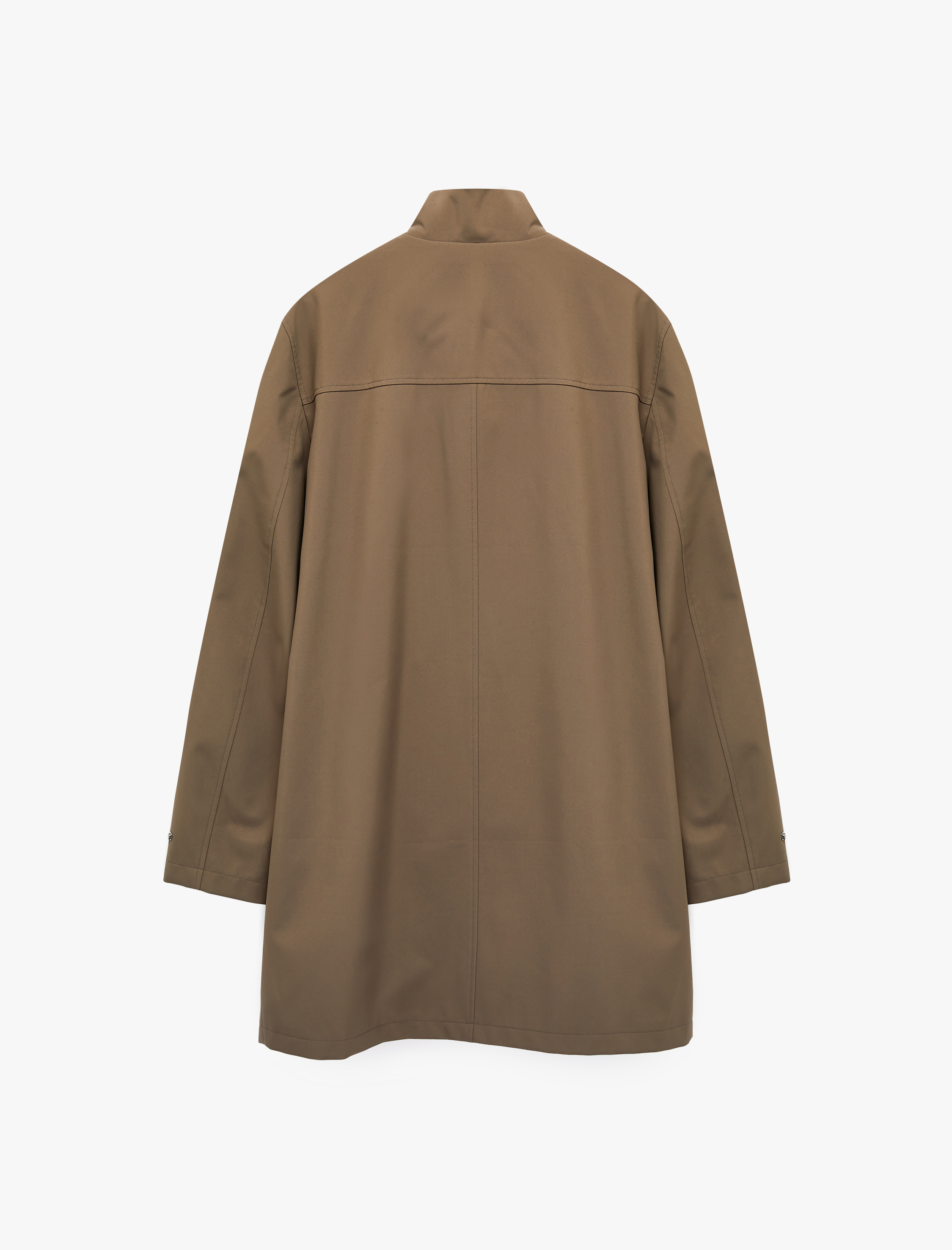   Regular Fit Cepli Uzun Kollu Hakim Yaka Parka