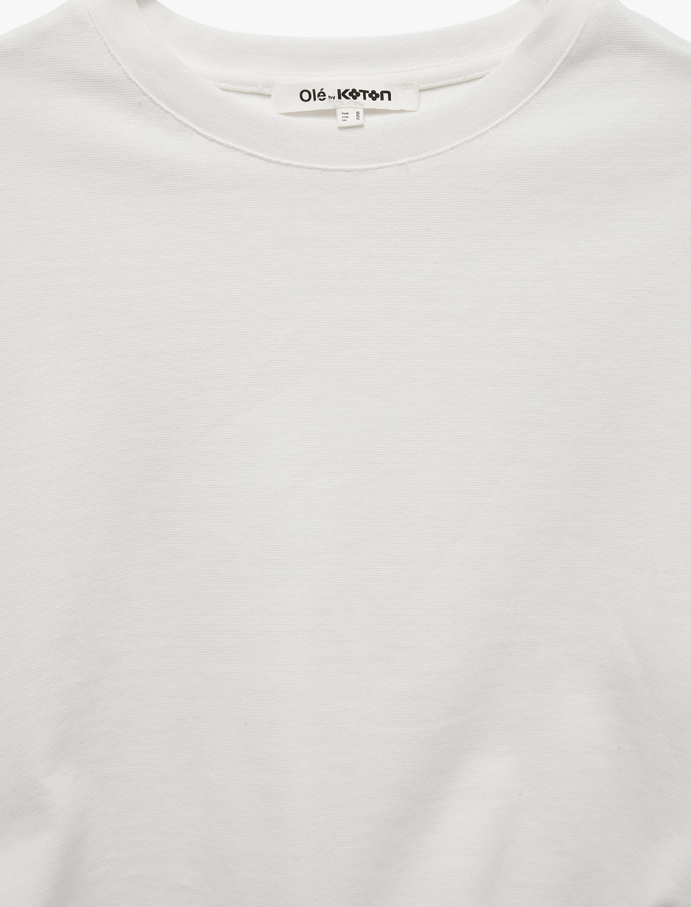   Modal Kumaş Slim Fit Bisiklet Yaka Kısa Kollu Asimetrik Tişört