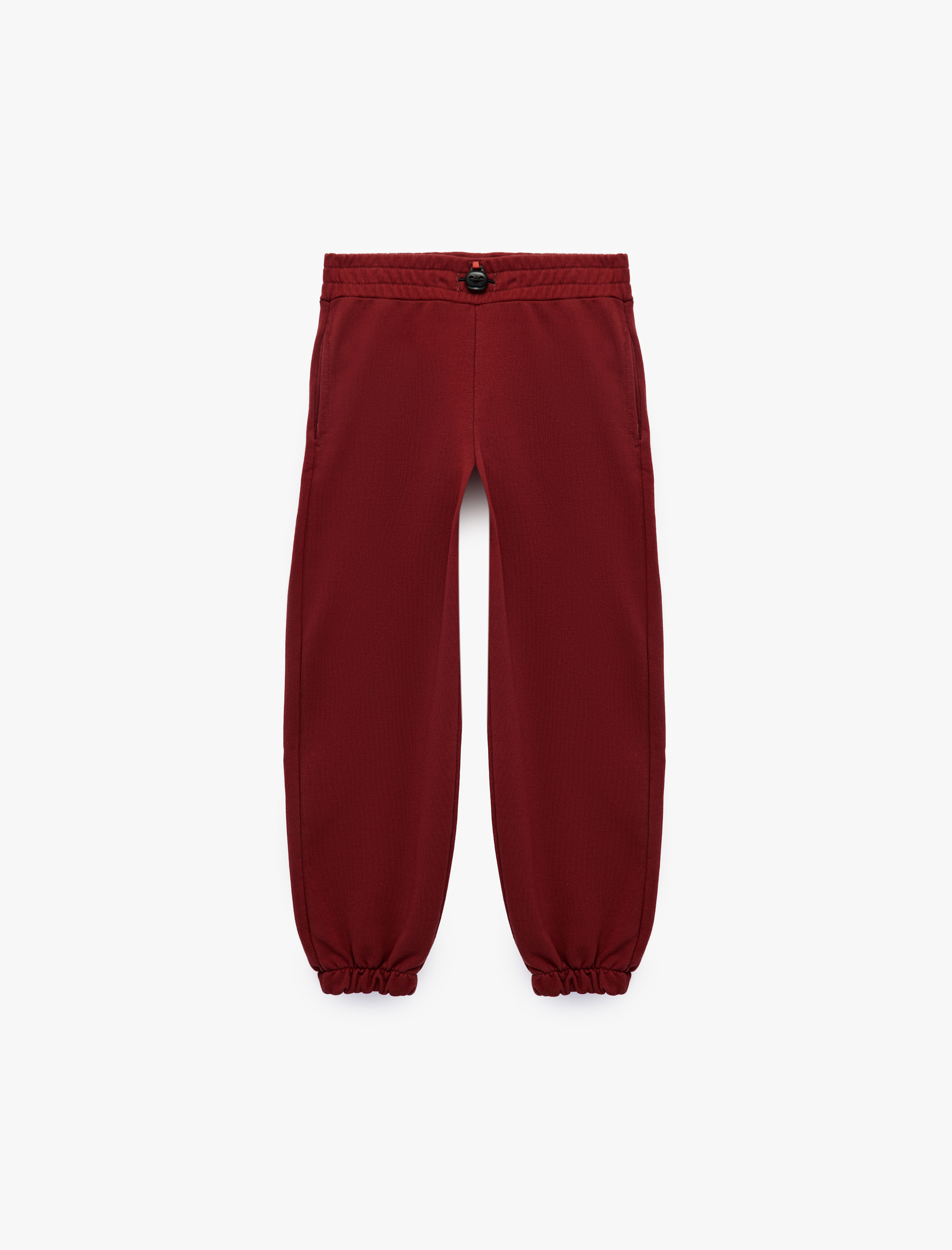  Erkek Çocuk Beli Lastikli Cepli Basic Oversize Jogger Eşofman Altı