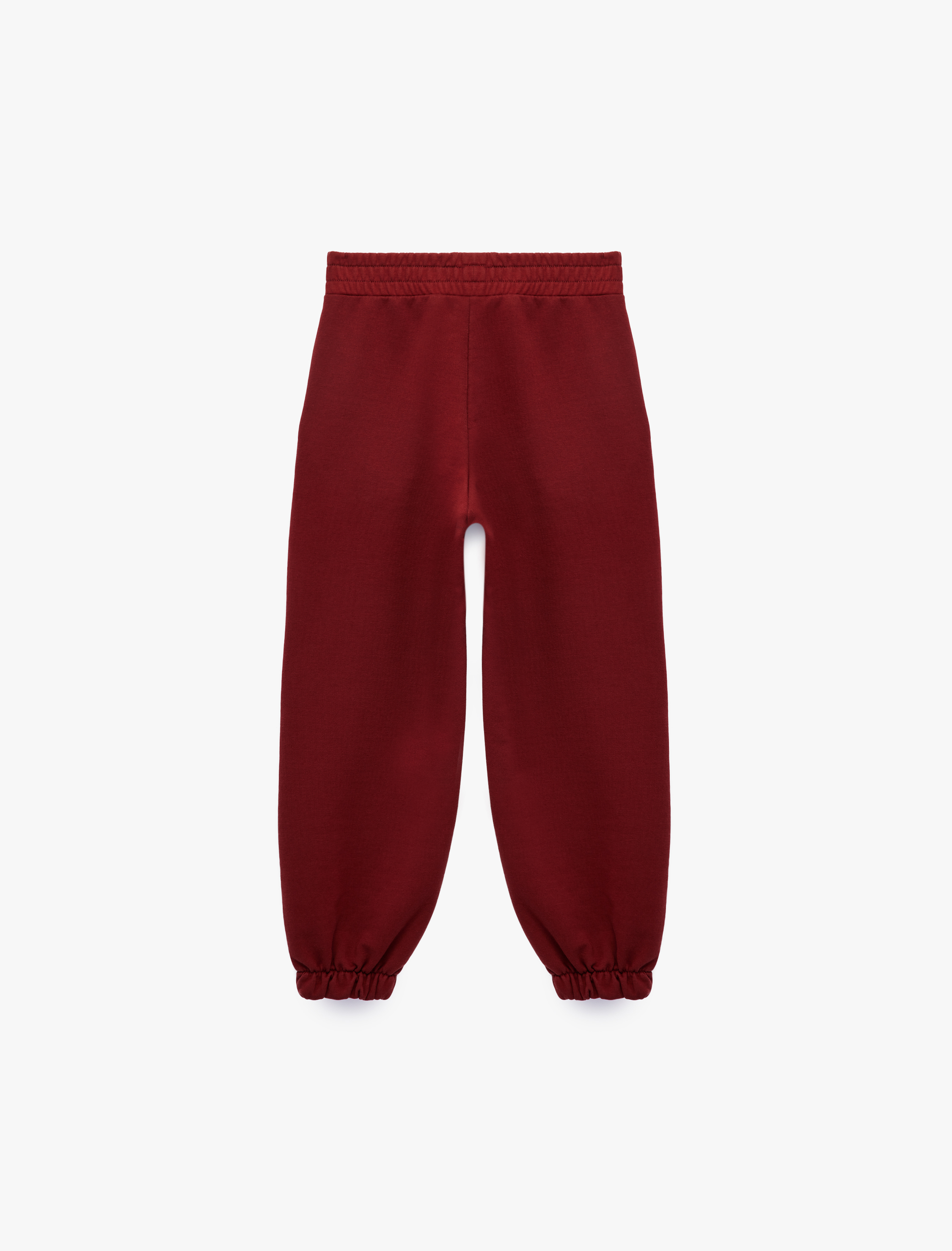  Erkek Çocuk Beli Lastikli Cepli Basic Oversize Jogger Eşofman Altı
