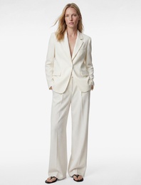 Uzun Kollu Cepli Oversize Blazer Ceket