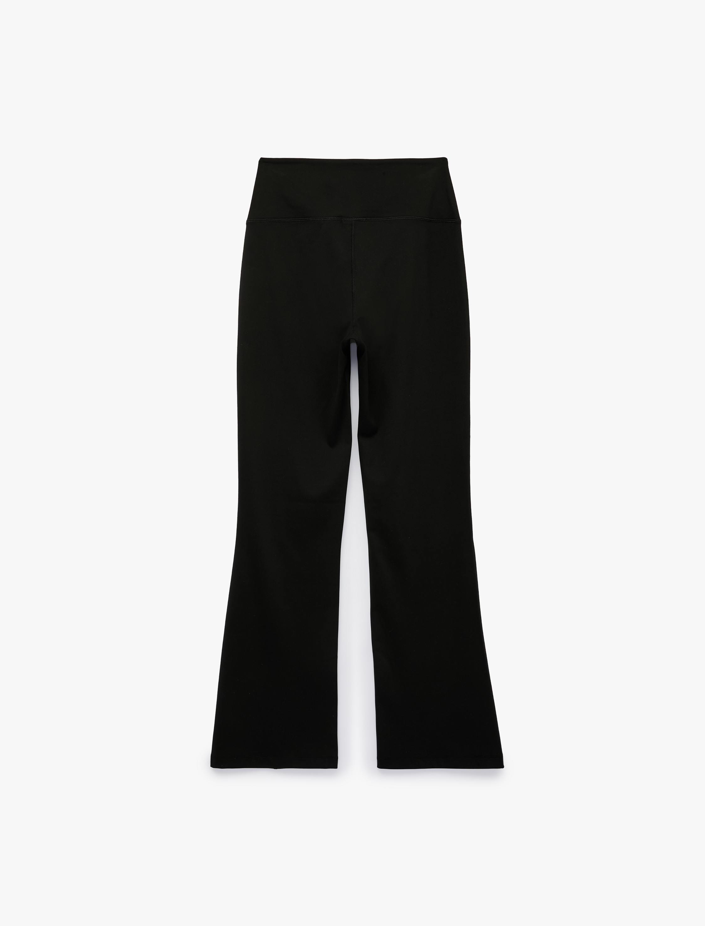   Slim Fit Yüksek Bel İspanyol Paça Spor Tayt