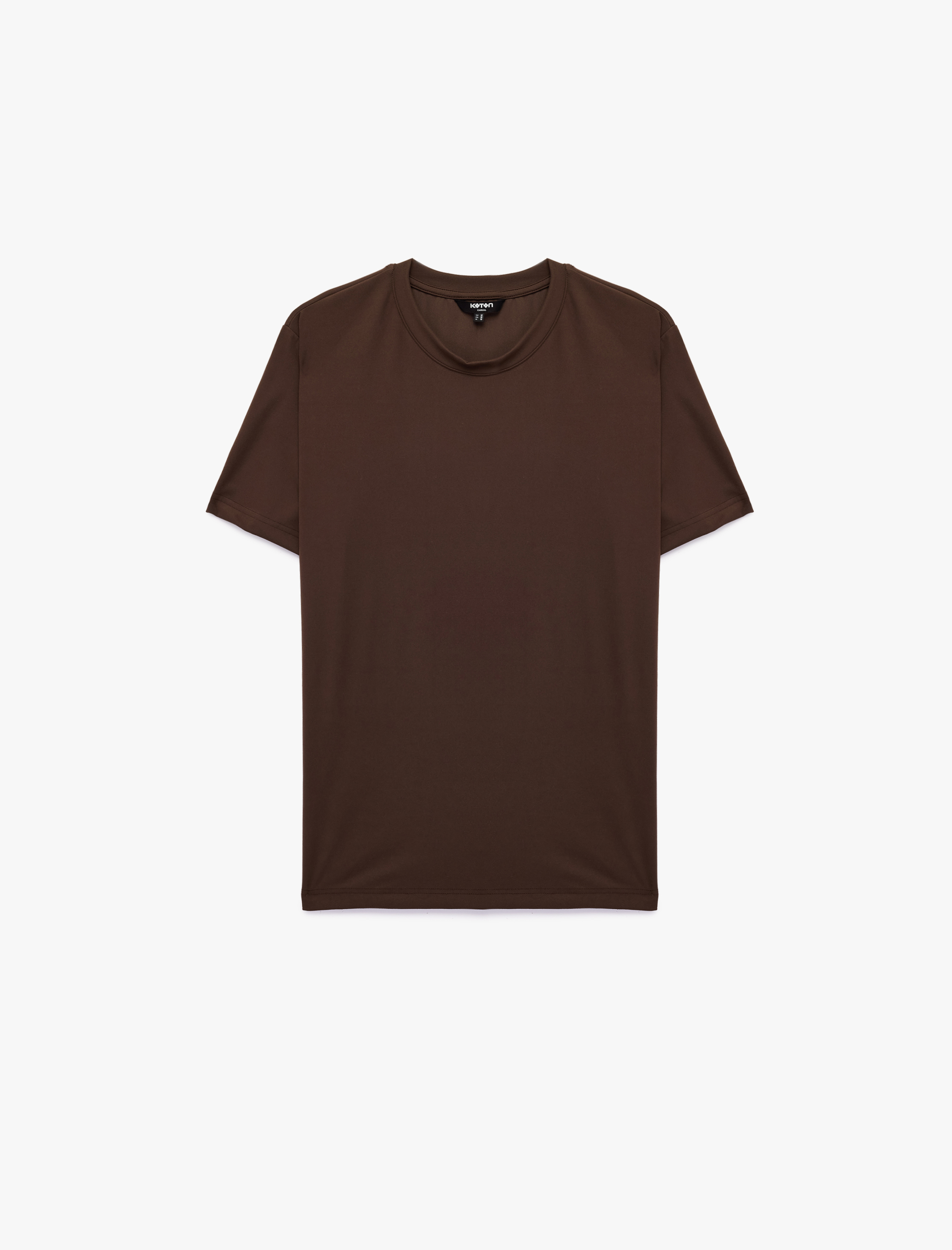   Regular Fit Bisiklet Yaka Kısa Kollu Basic Tişört