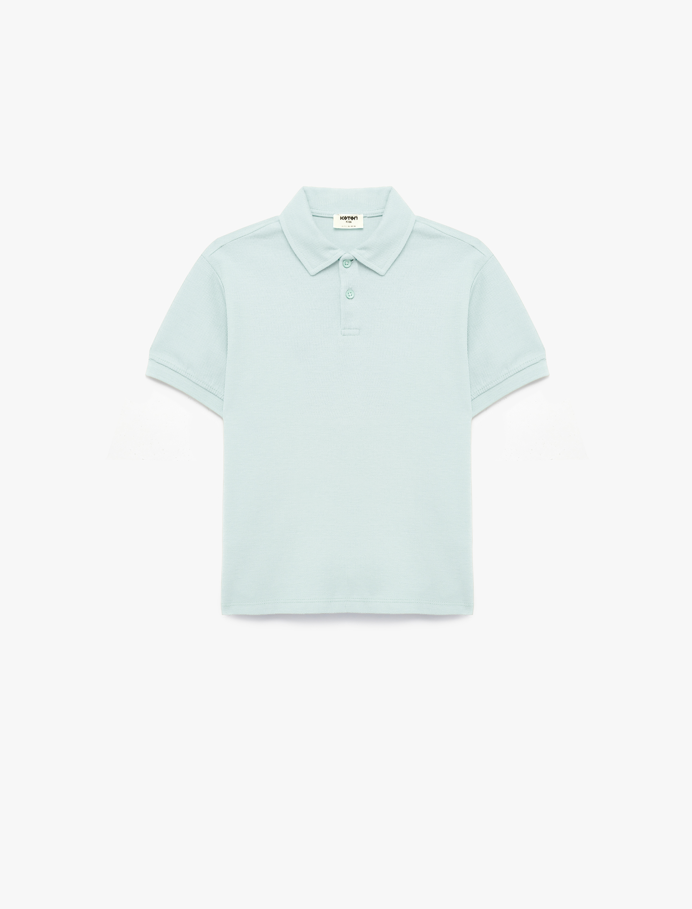  Erkek Çocuk Pamuklu Kısa Kollu Basic Polo Yaka Tişört