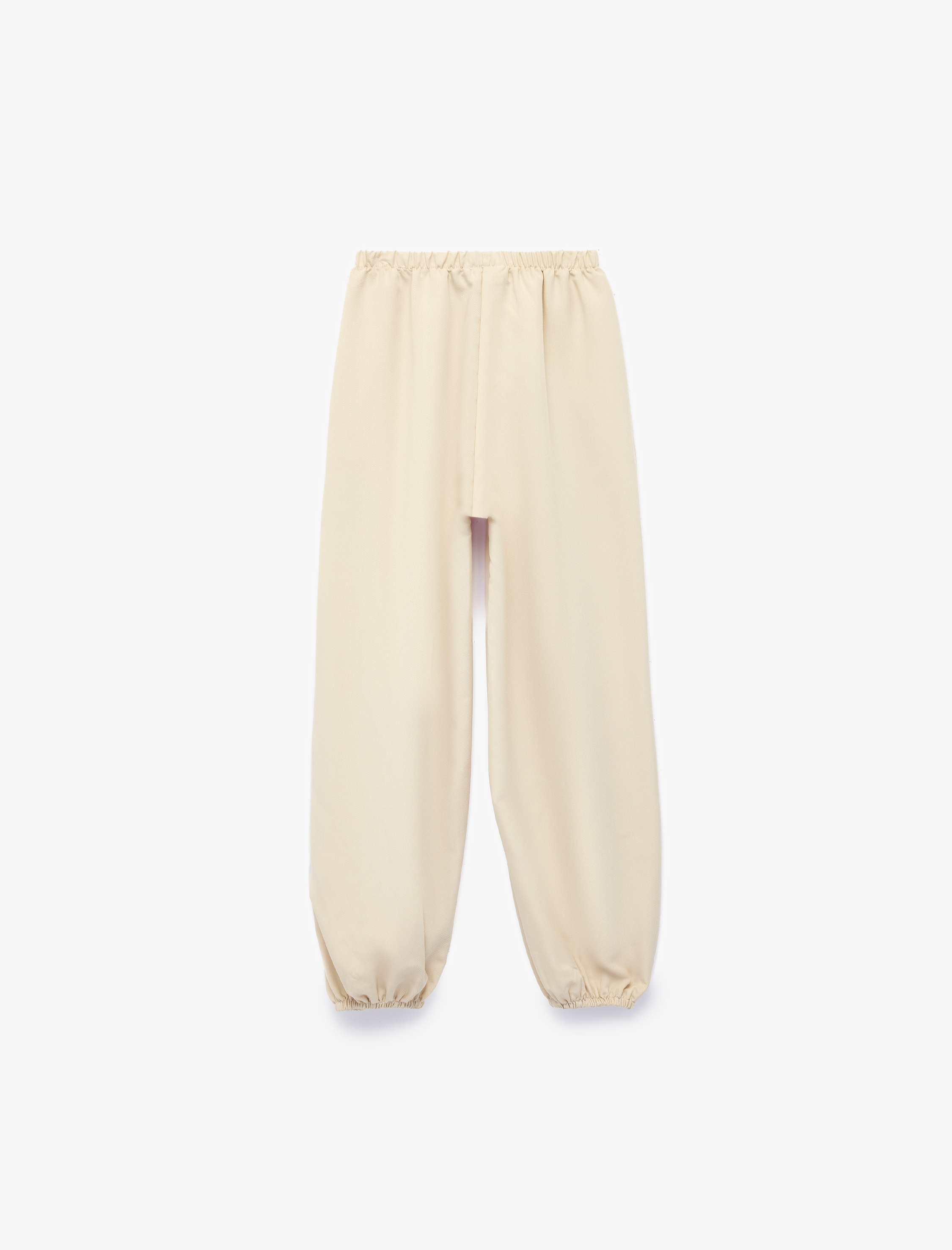  Kız Çocuk Bol Kesim Modal Karışımlı Loose Fit Şalvar Pantolon