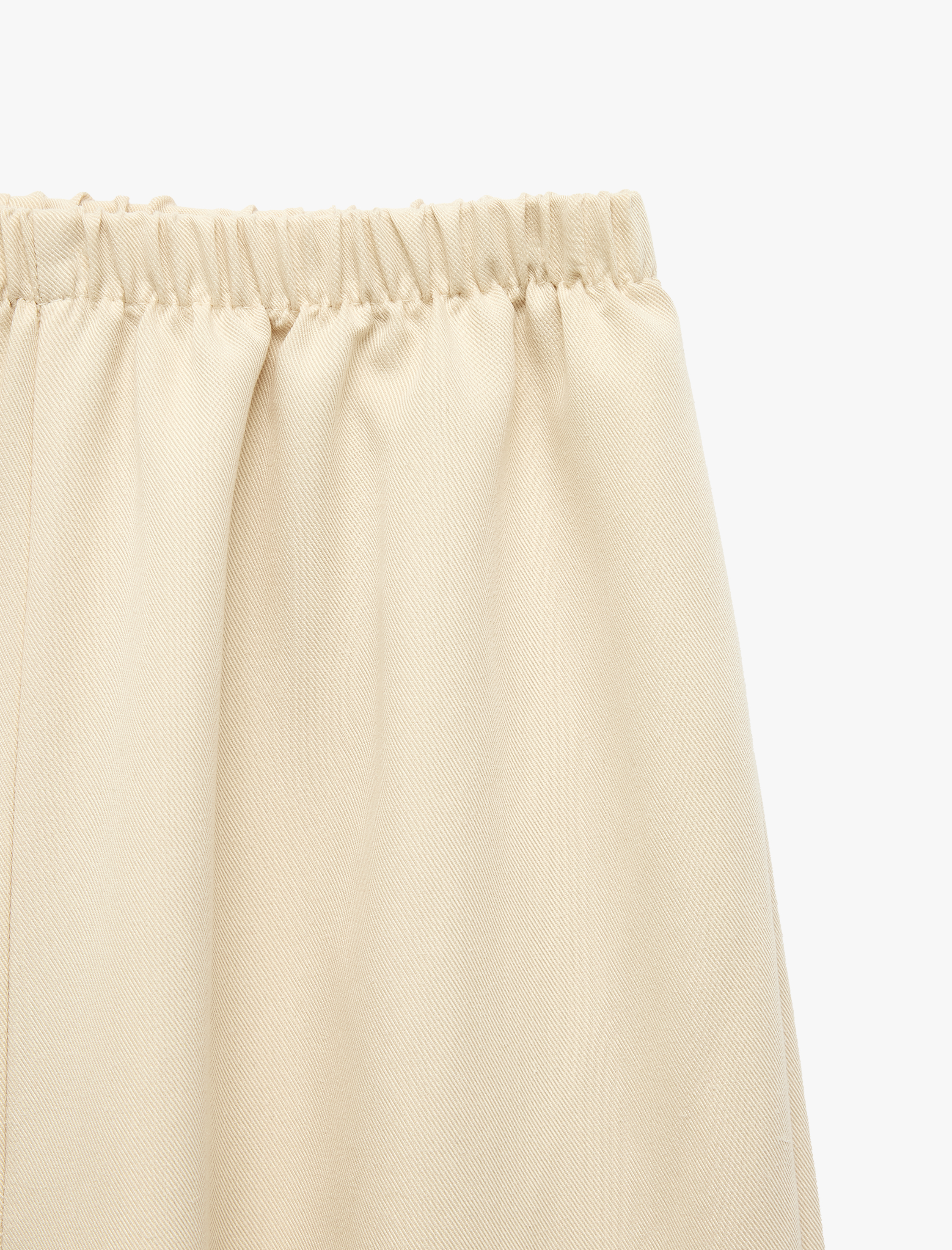 Kız Çocuk Bol Kesim Modal Karışımlı Loose Fit Şalvar Pantolon