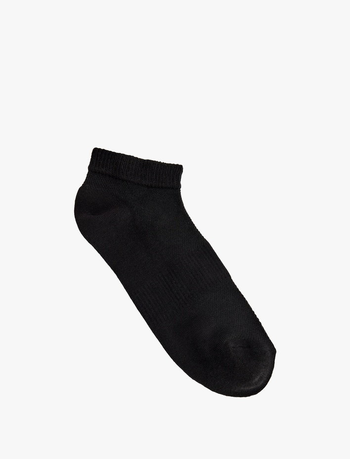 Erkek 5'li Basic Pamuklu Patik Çorap Seti
