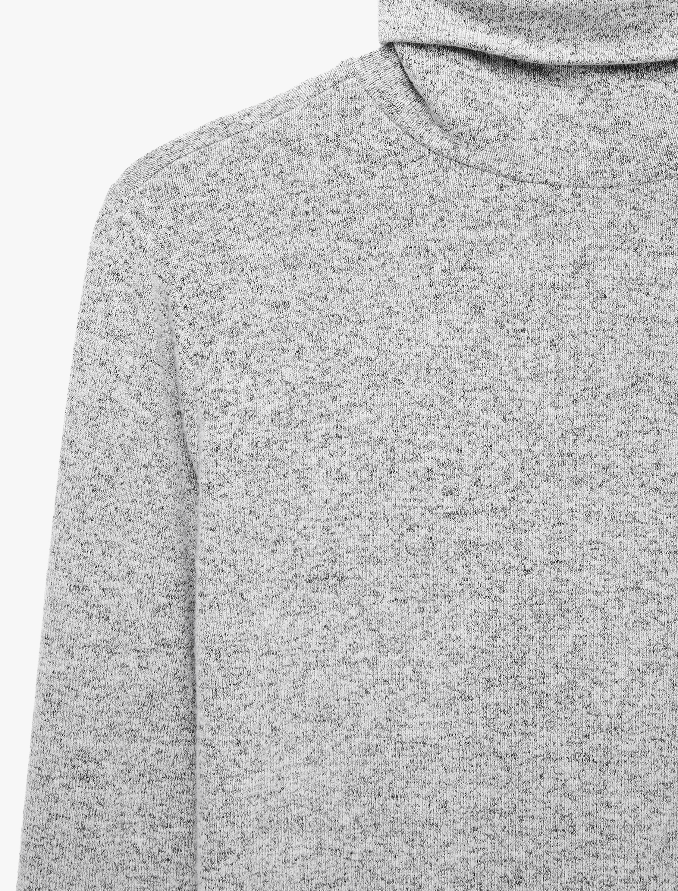   Slim Fit Balıkçı Yaka Uzun Kollu Tişört