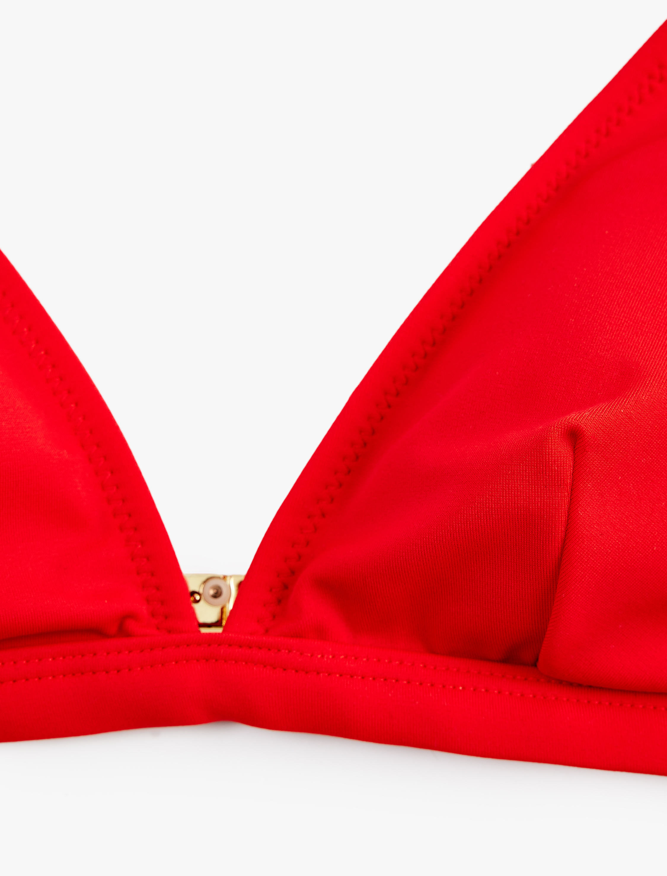   V Yaka Bralet Bikini Üstü