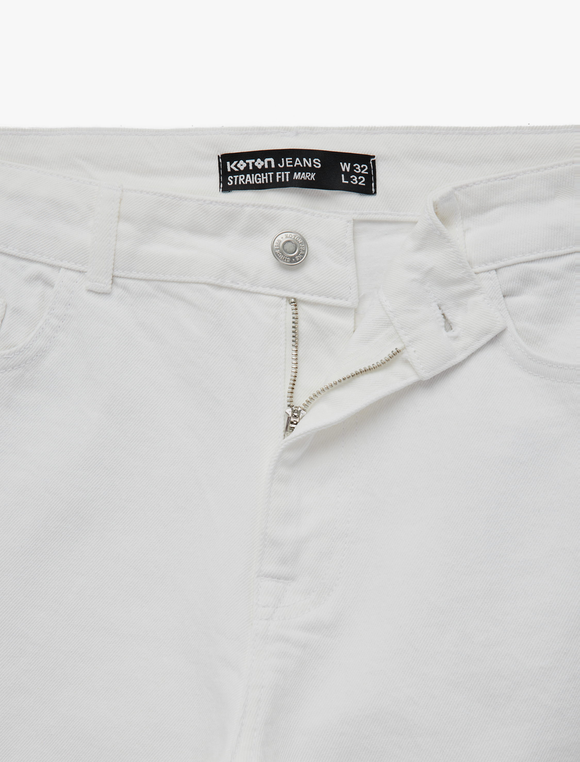   Pamuklu Normal Bel Cepli Straight Fit Jean Pantolon - Mark Jean