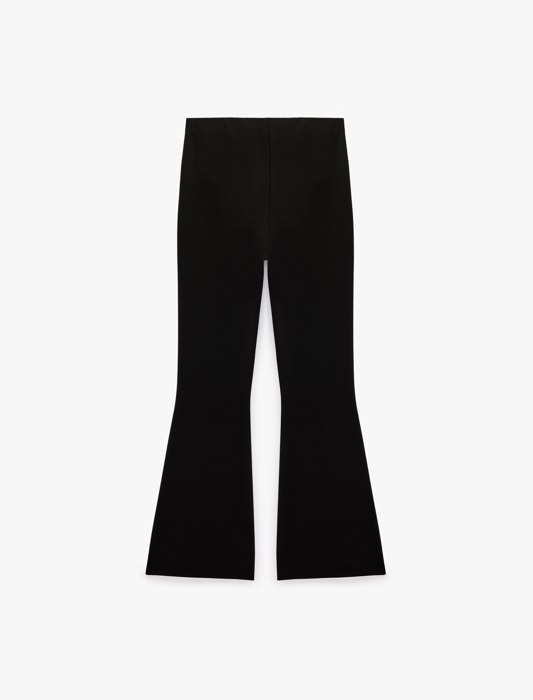   Krep Scuba Kumaş Slim Fit İspanyol Paça Tayt Pantolon