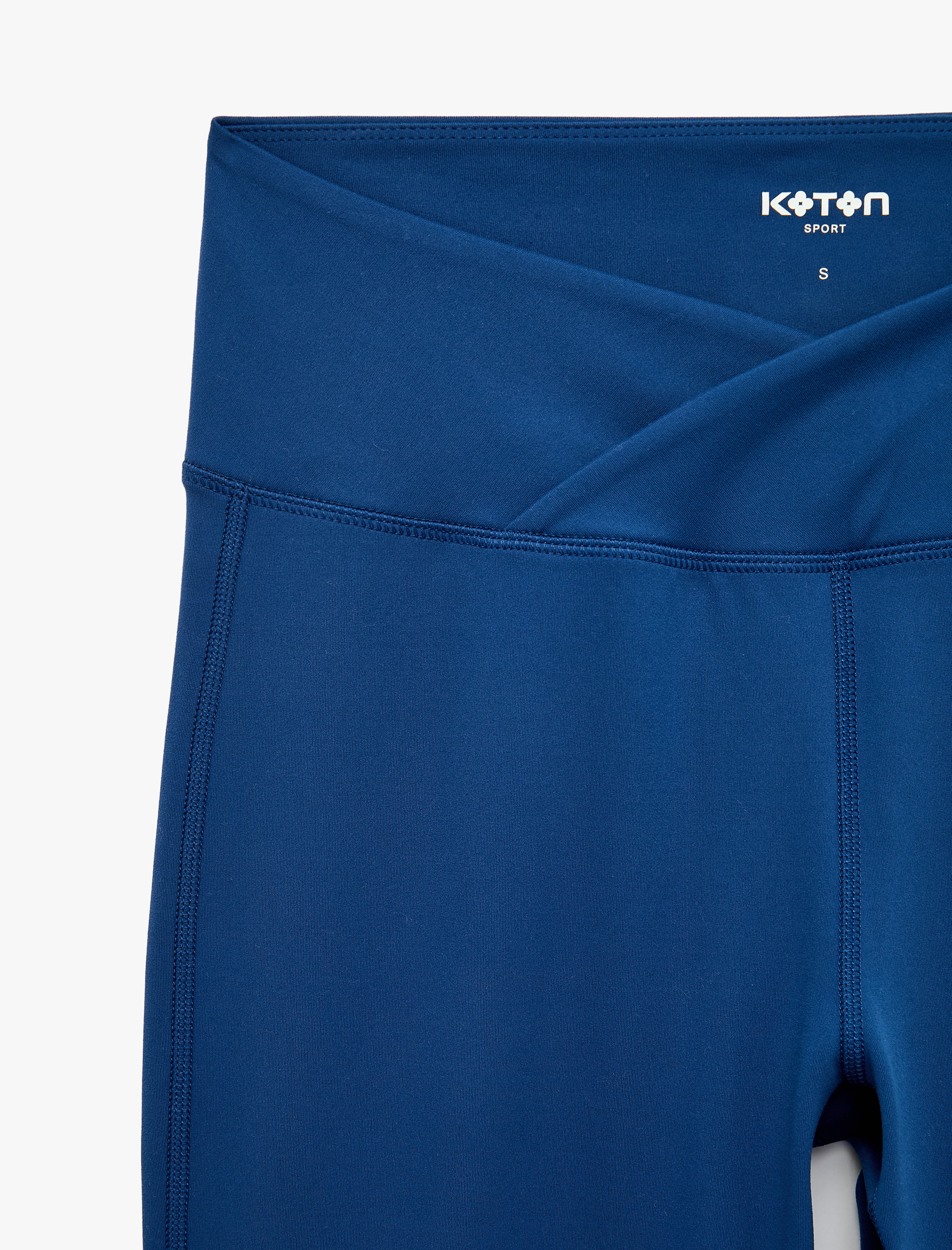   Slim Fit Yüksek Bel İspanyol Paça Spor Tayt