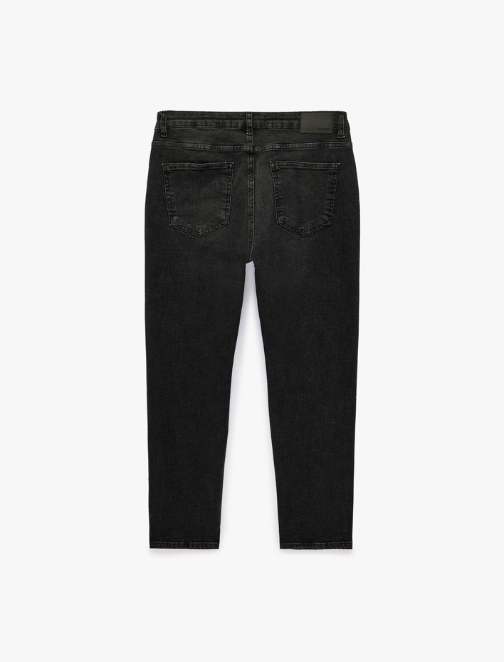  Pamuklu Regular Fit Cepli Tapered Jean Pantolon - Joe Jean